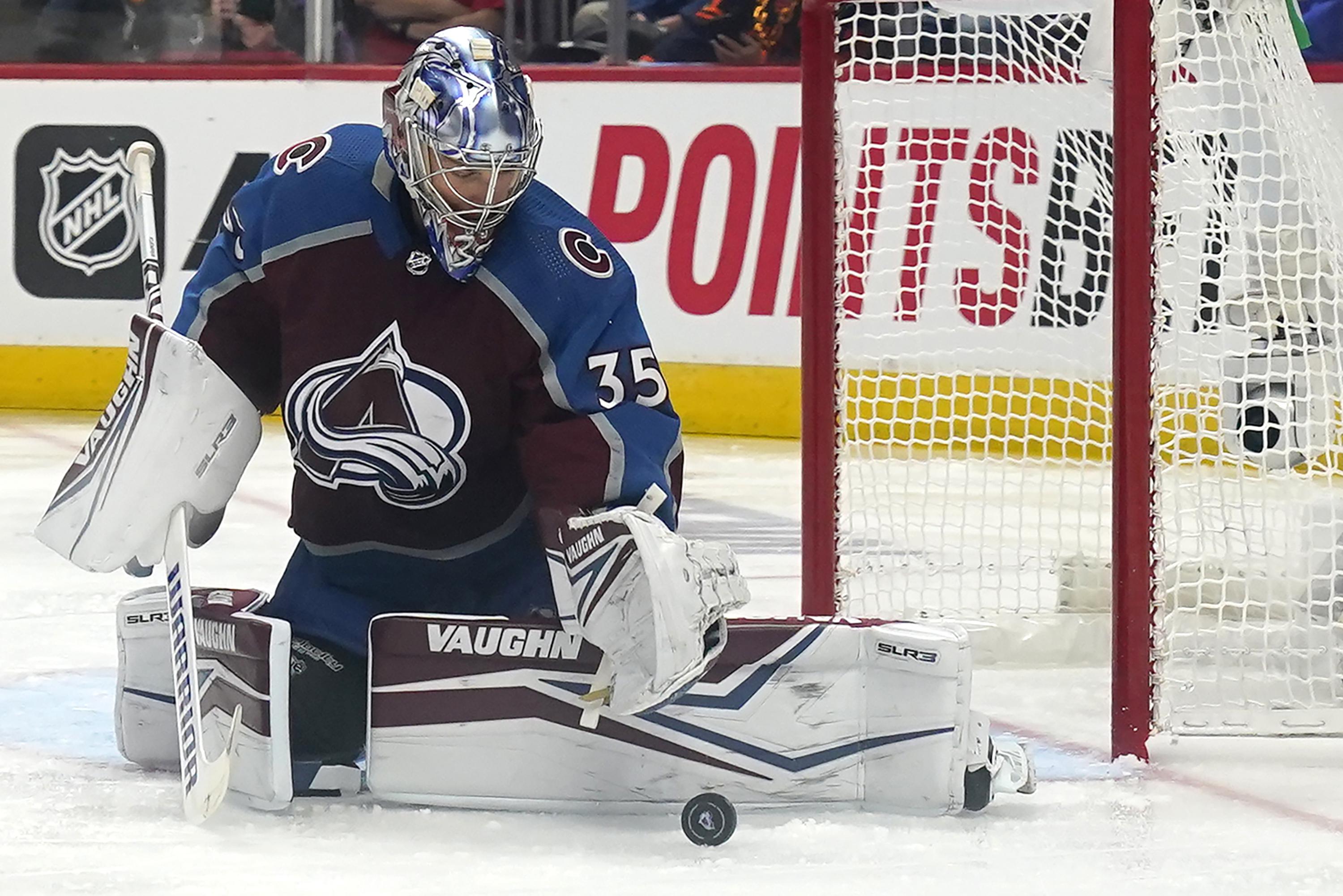 avalanche hockey goalie