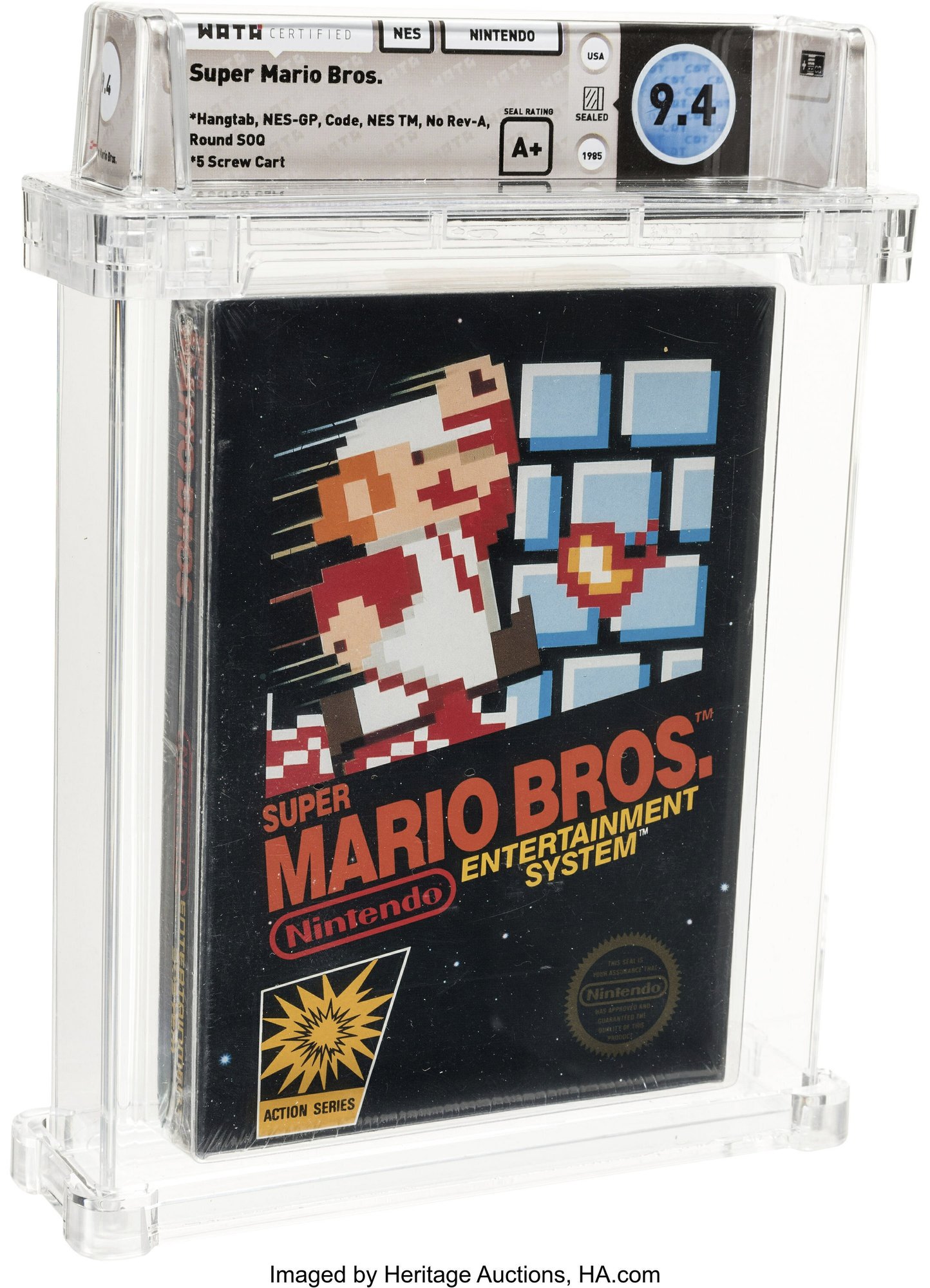 vintage mario brothers game