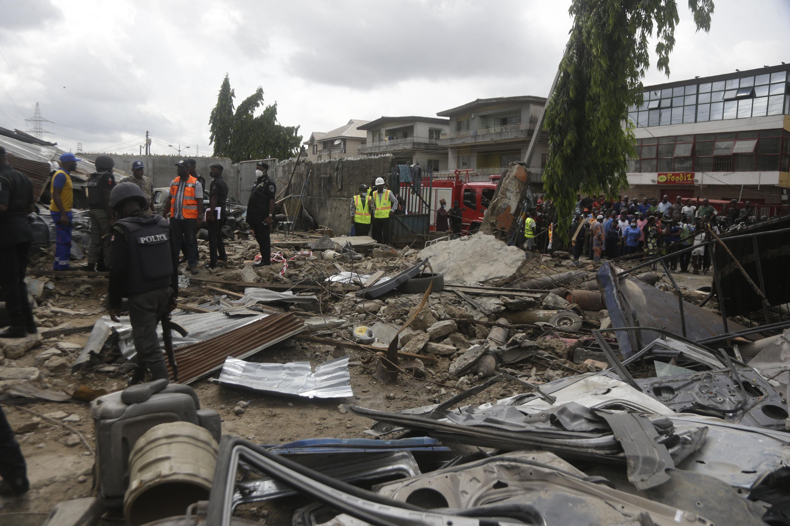 Gas explosion in Nigeria's Lagos kills 5, including a child AP News