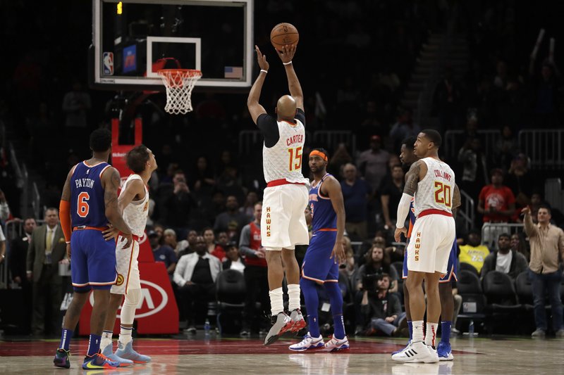 Randle Scores 33 Knicks Outlast Hawks 136 131 In Overtime