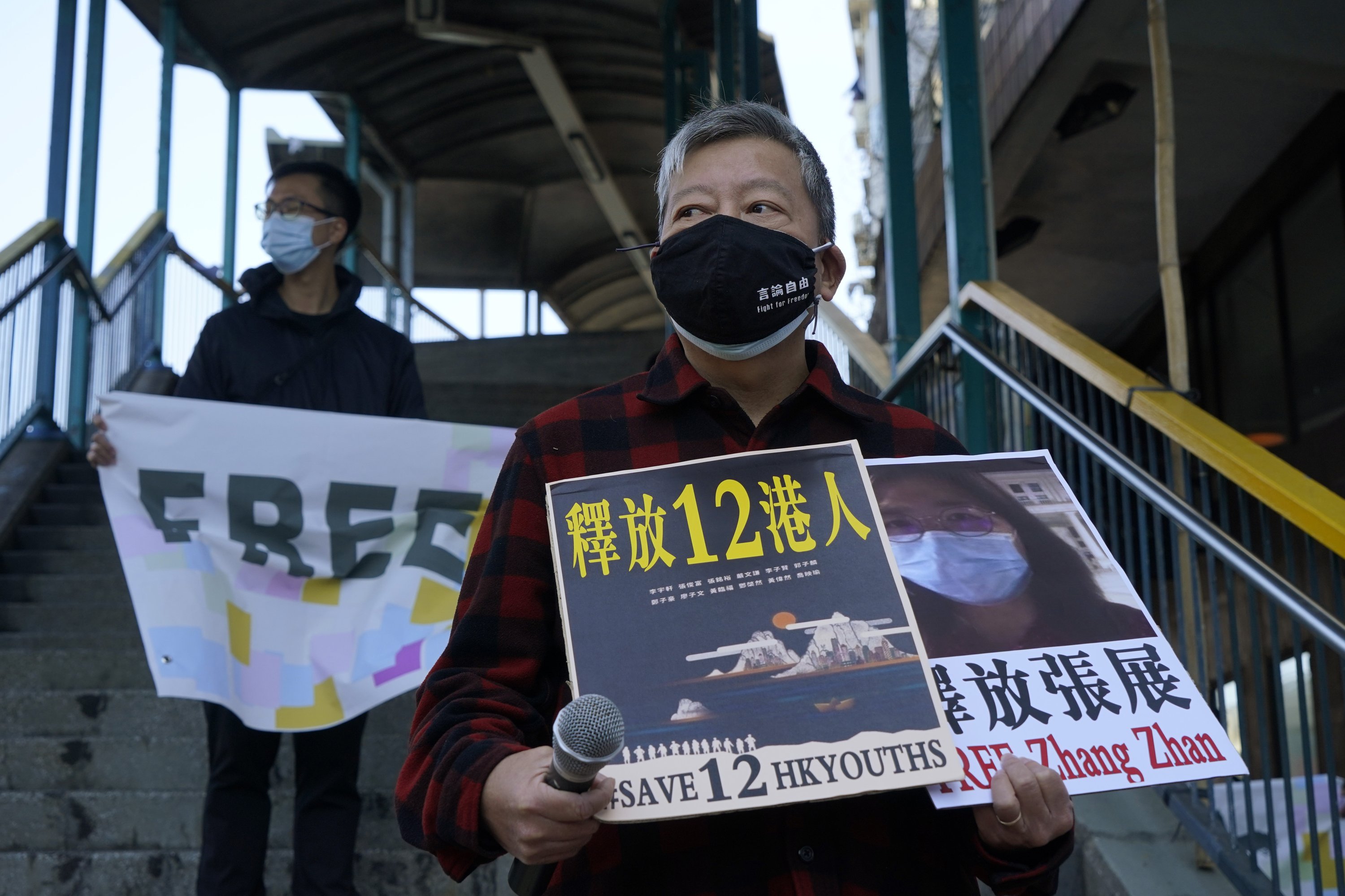 Pro-democracy activists encouraged by the resistance of the American system