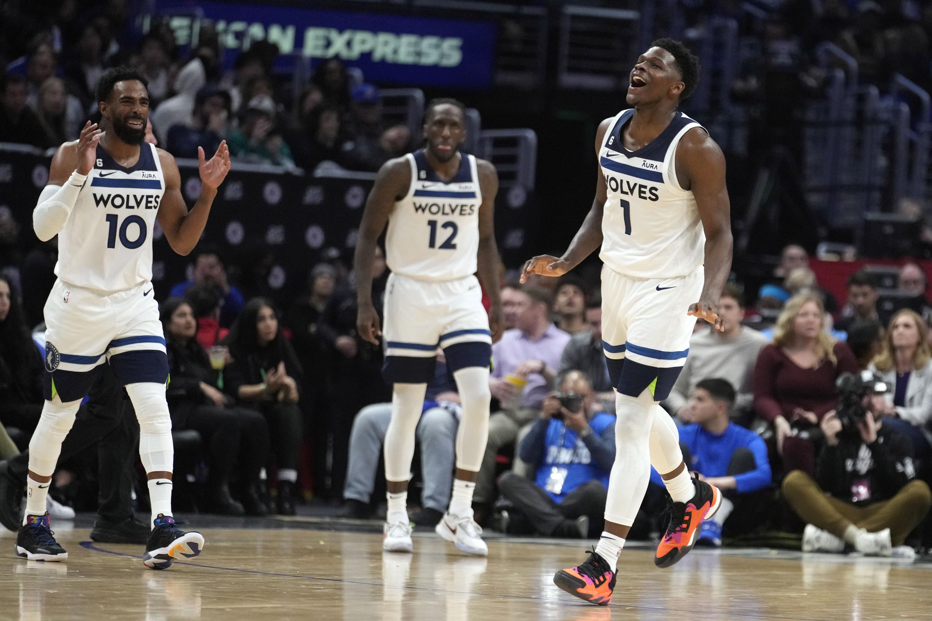 McDaniels has 20 points, Timberwolves beat Clippers 108101 AP News