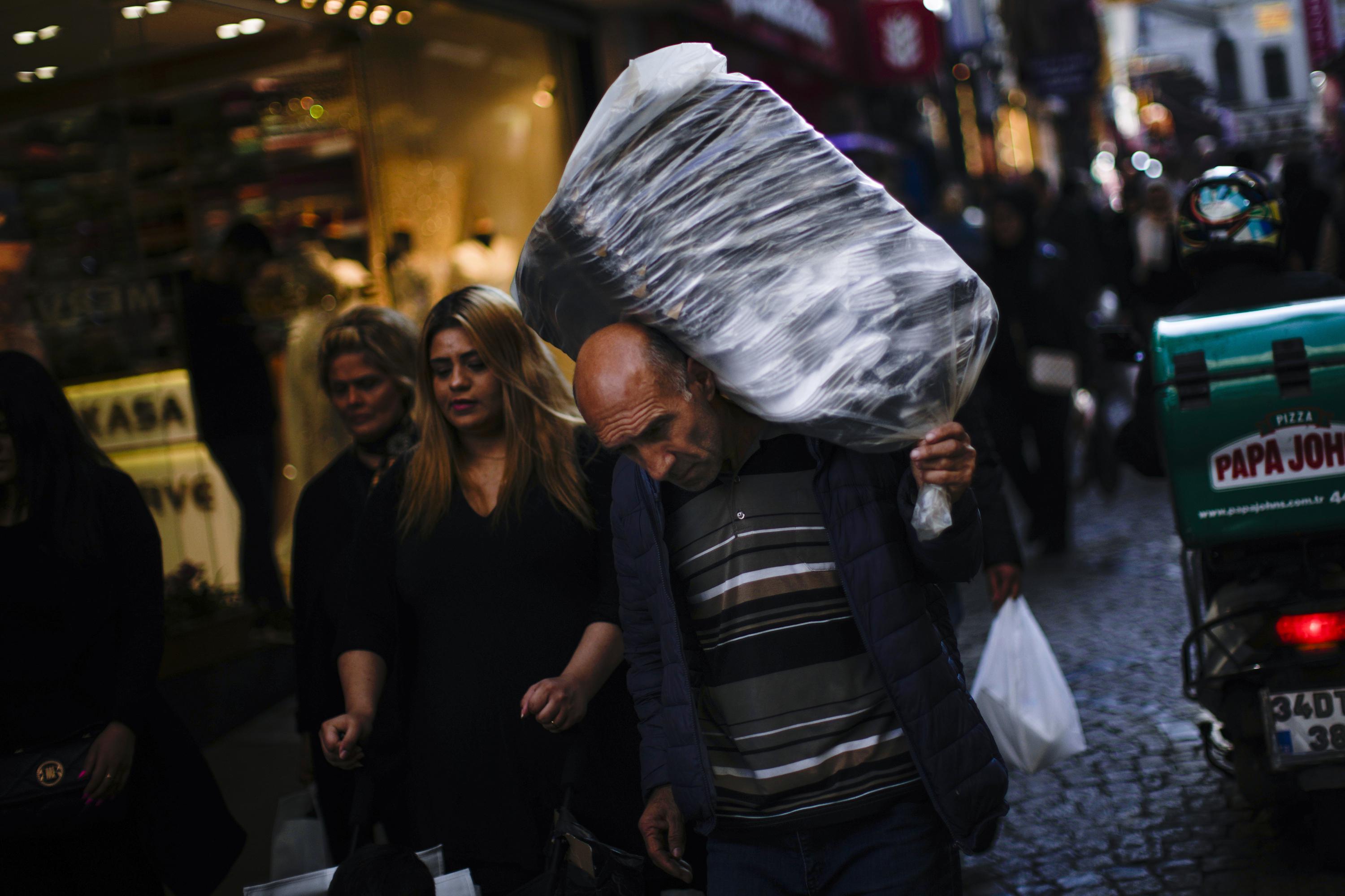 Inflation is hitting Turkish people hard