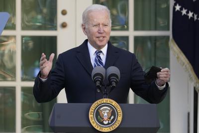 El presidente Joe Biden en un evento en la Casa Blanca el 19 de noviembre del 2021. (Foto AP/Alex Brandon)