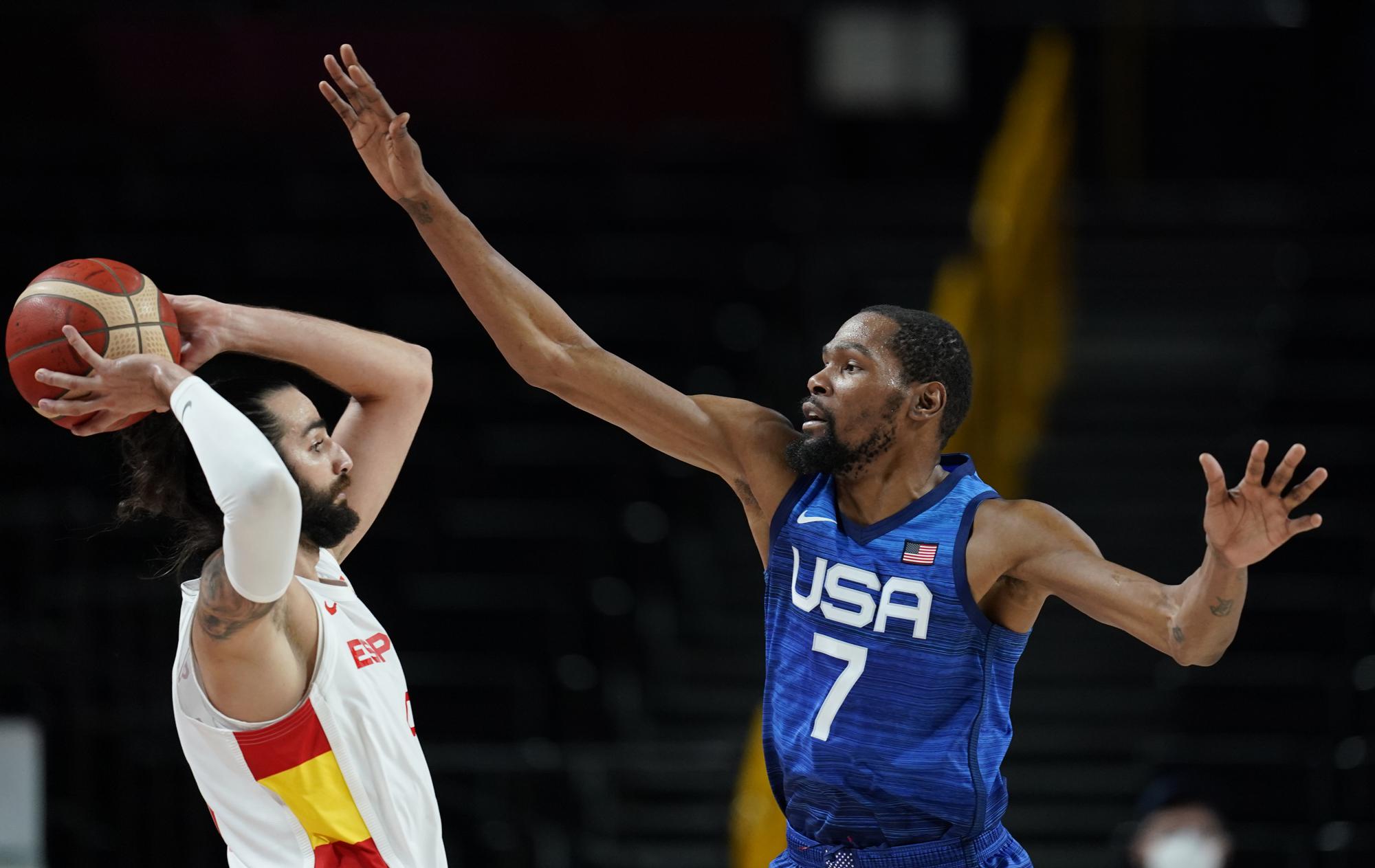 Durant Scores 29 Us Reaches Olympic Semis Tops Spain 95 81