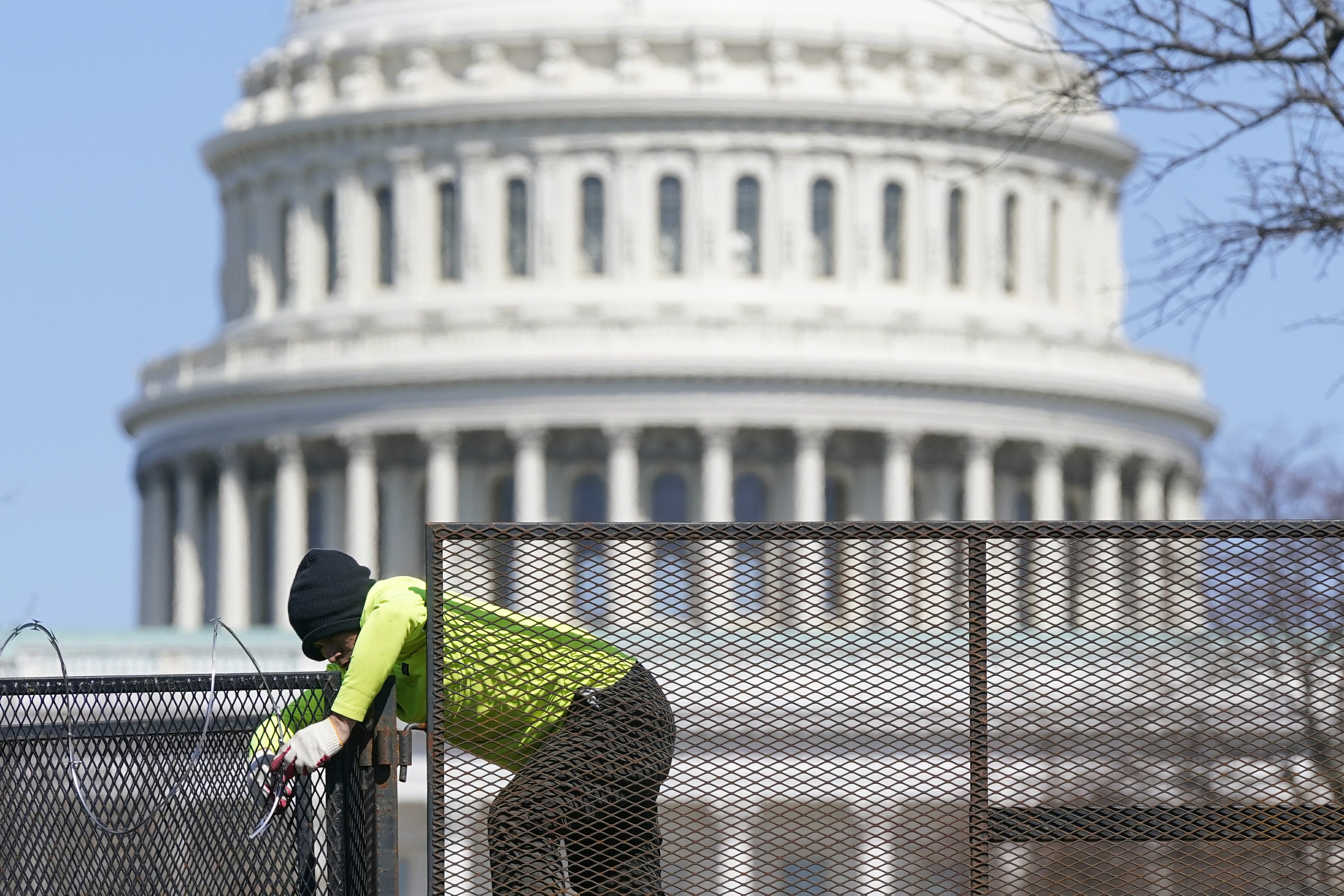 Trump defends Capitol rioters, says there was ‘zero threat’