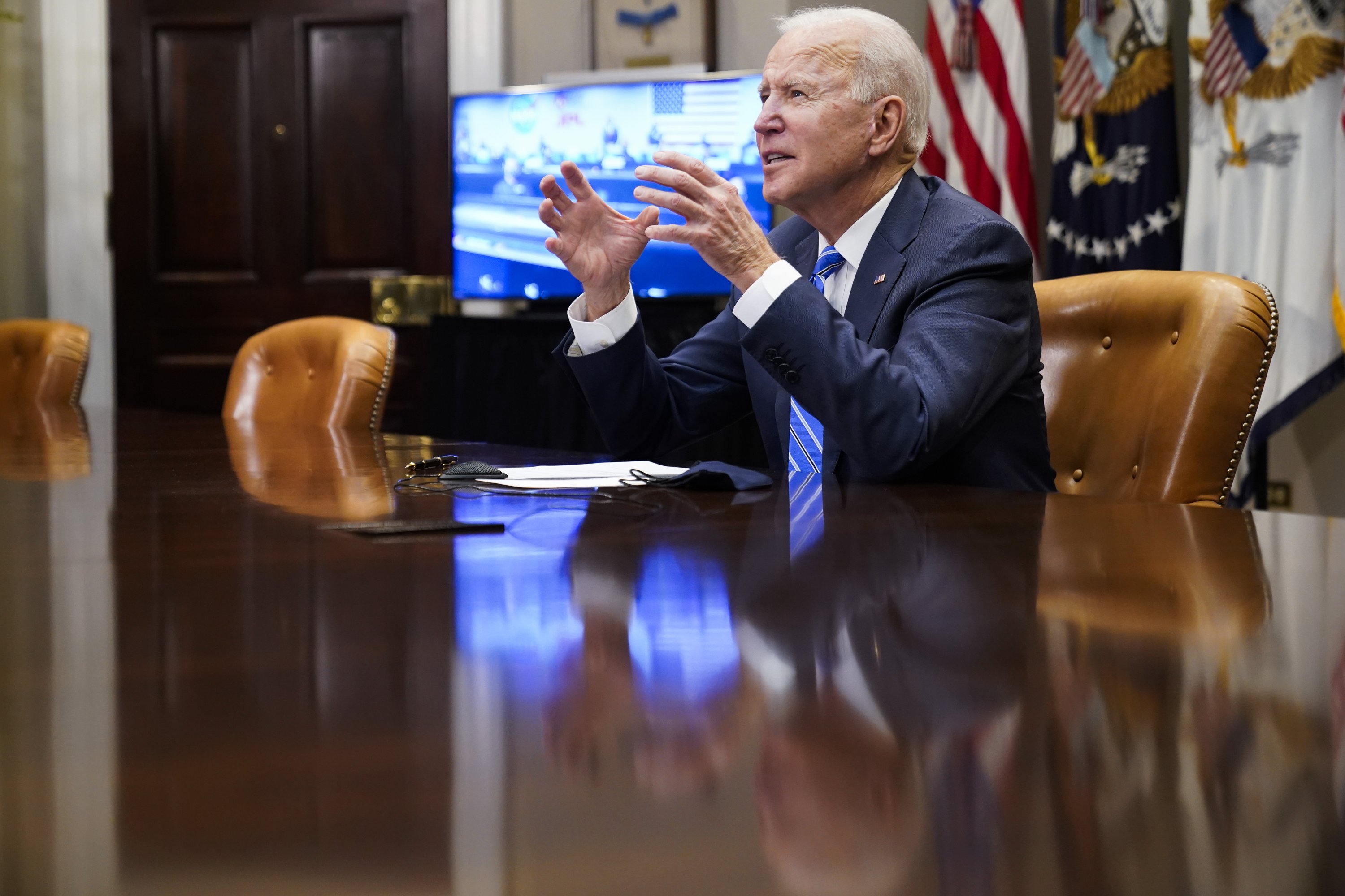 Americans strongly support Biden’s virus response