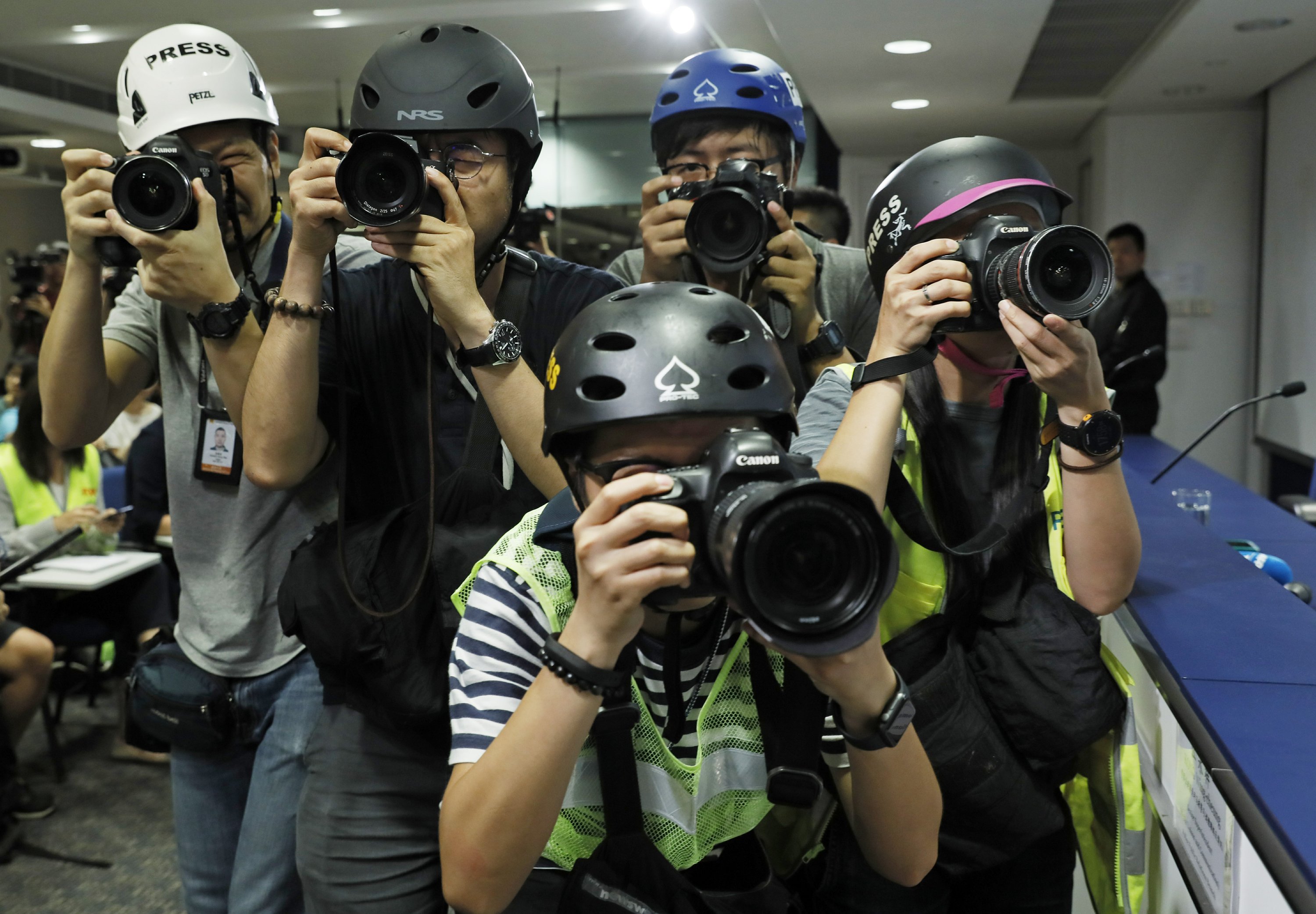 Hong Kong Police Use Tougher Tactics Against Protesters AP News