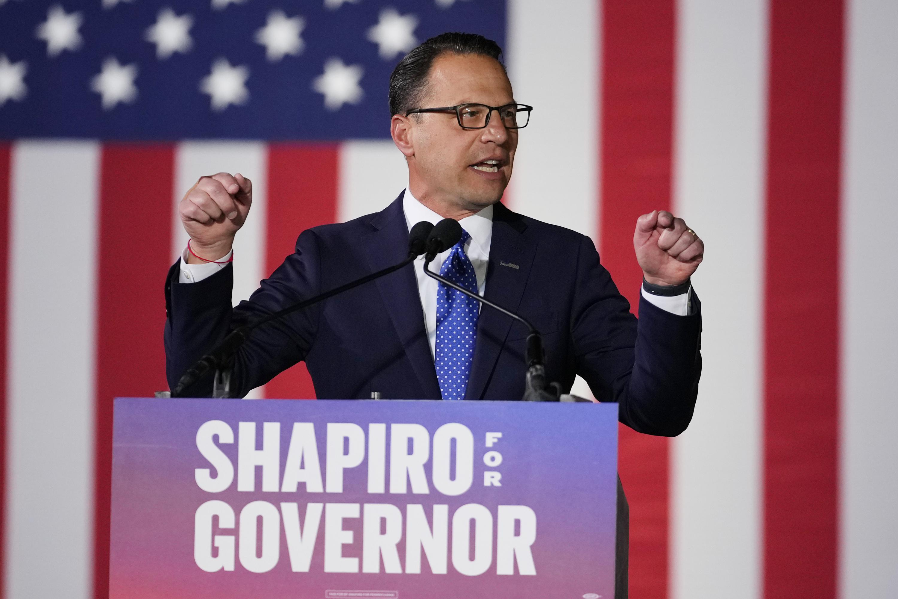 Democrat Josh Shapiro wins Pennsylvania governor's race AP News