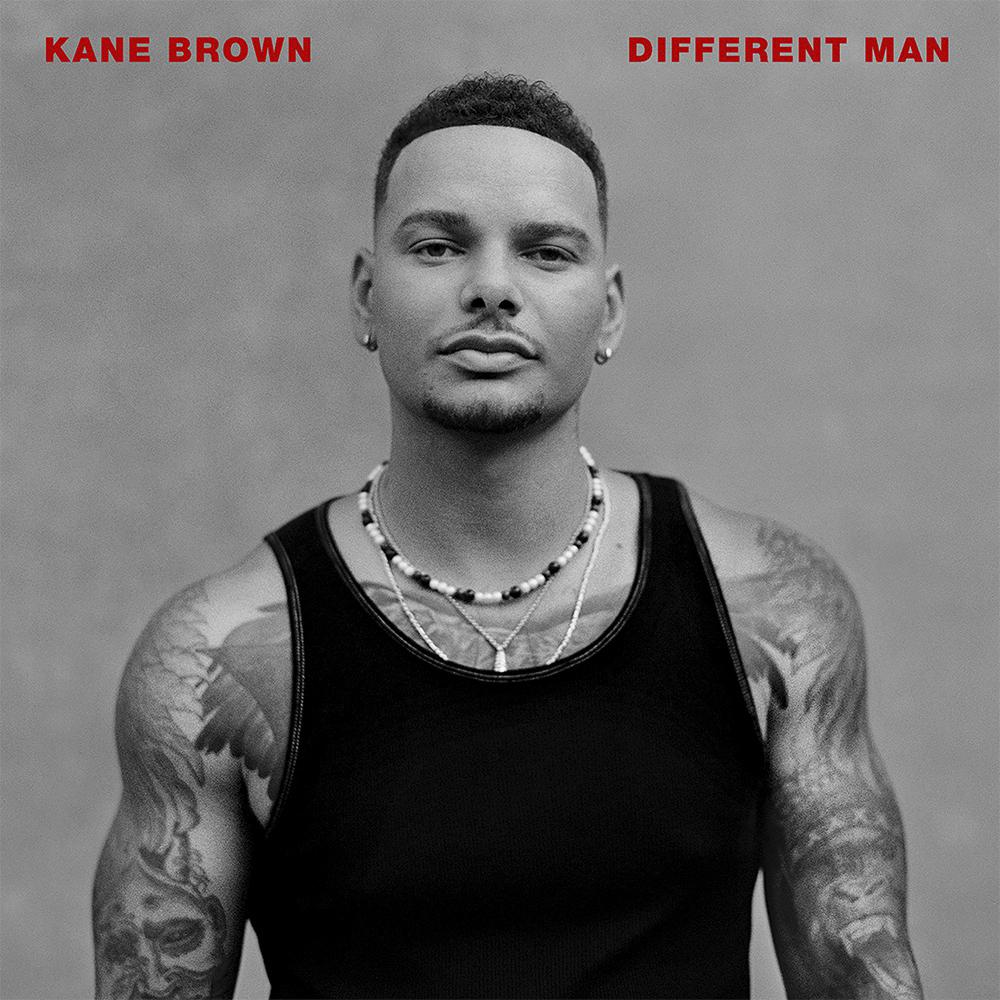 This image released by Sony Music Nashville shows album art for Kane Brown's third studio album, "Different Man." (Sony Music Nashville via AP)