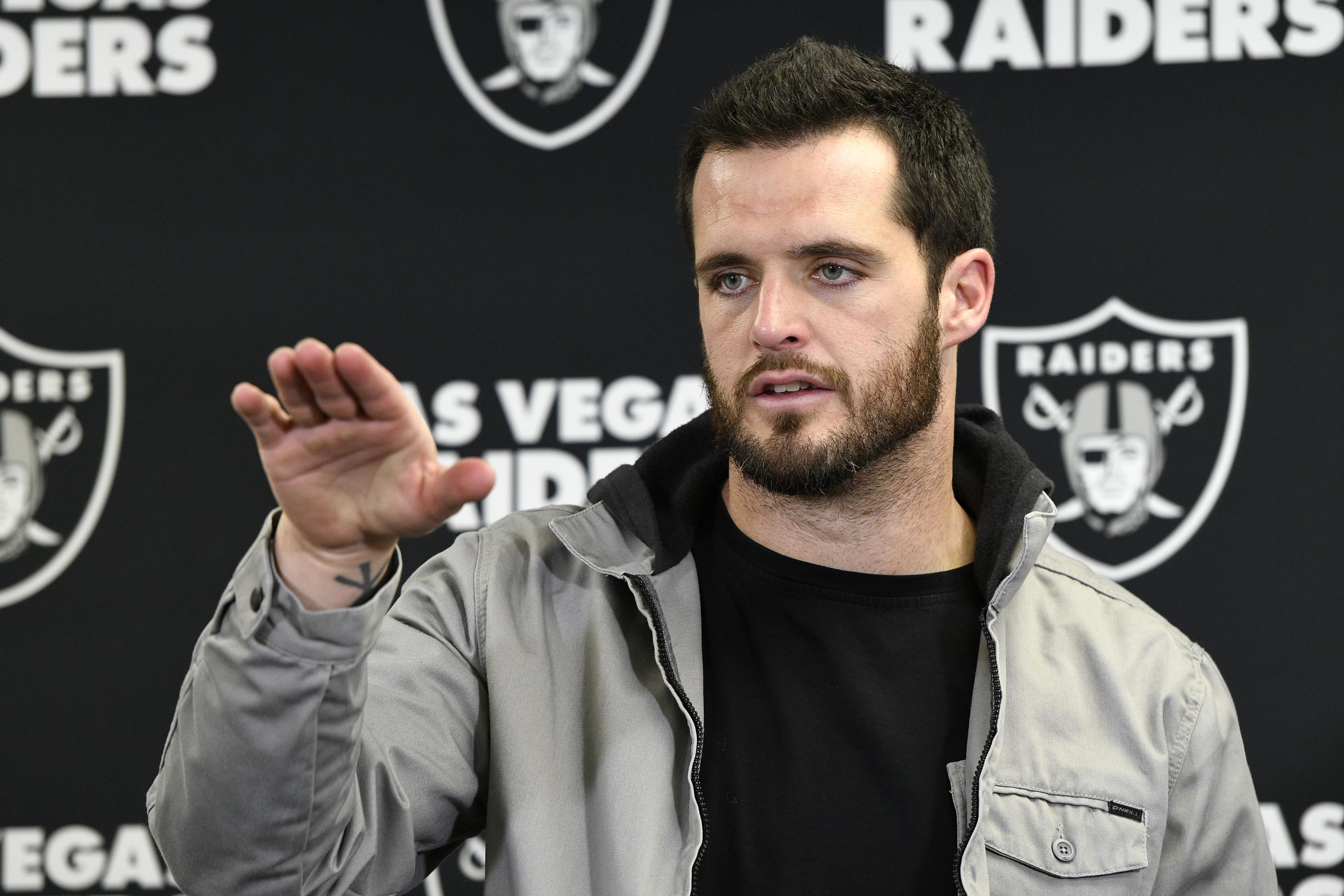 Struggling Qb Derek Carrs Future With Raiders In Question Ap News 4509