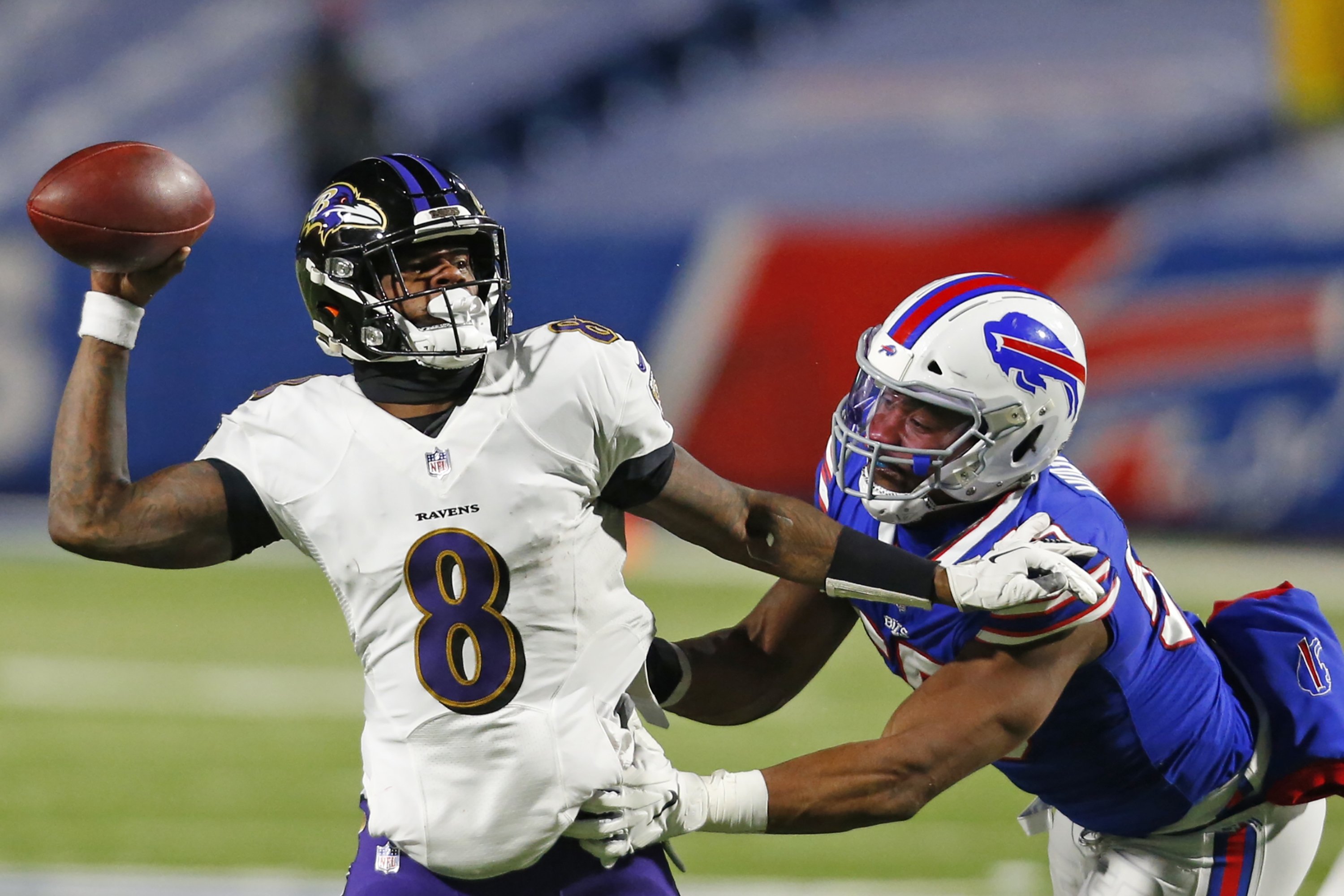 Ravens offseason priorities begin with improving pass attack  AP News