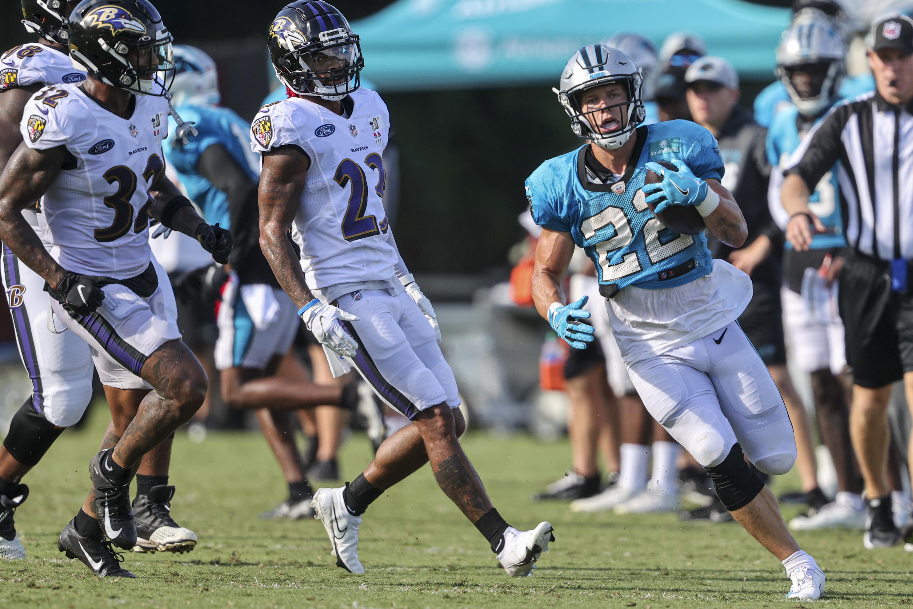 Panthers playing it safe with McCaffrey in the preseason AP News