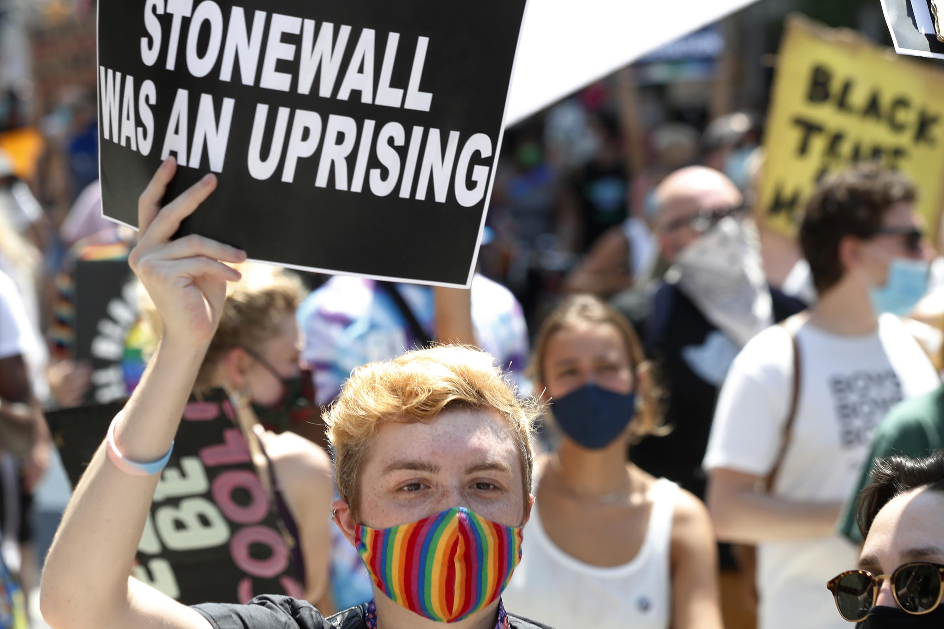 Pride parades march on with new urgency across US