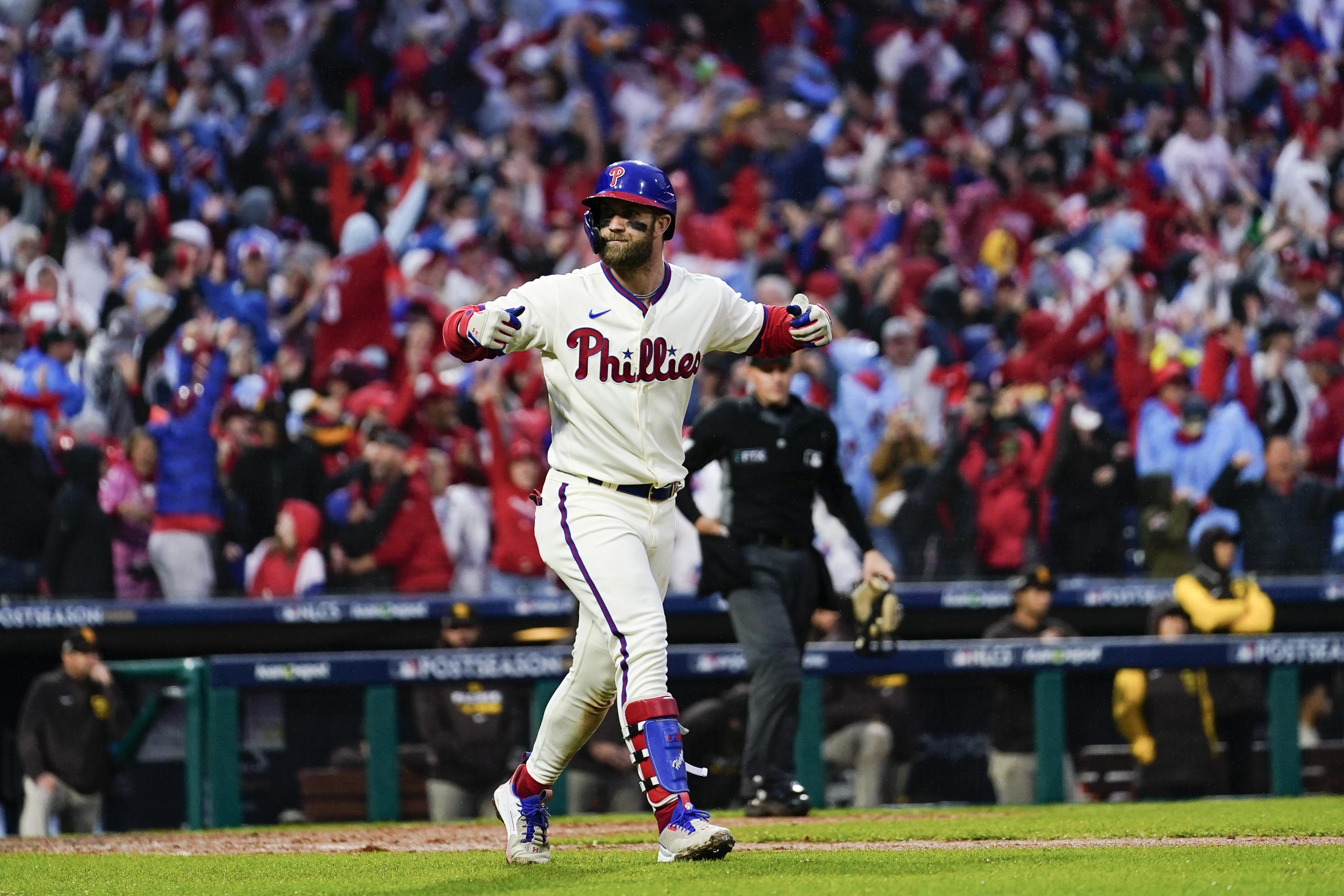 Harper's HR powers Phillies past Padres, into World Series AP News