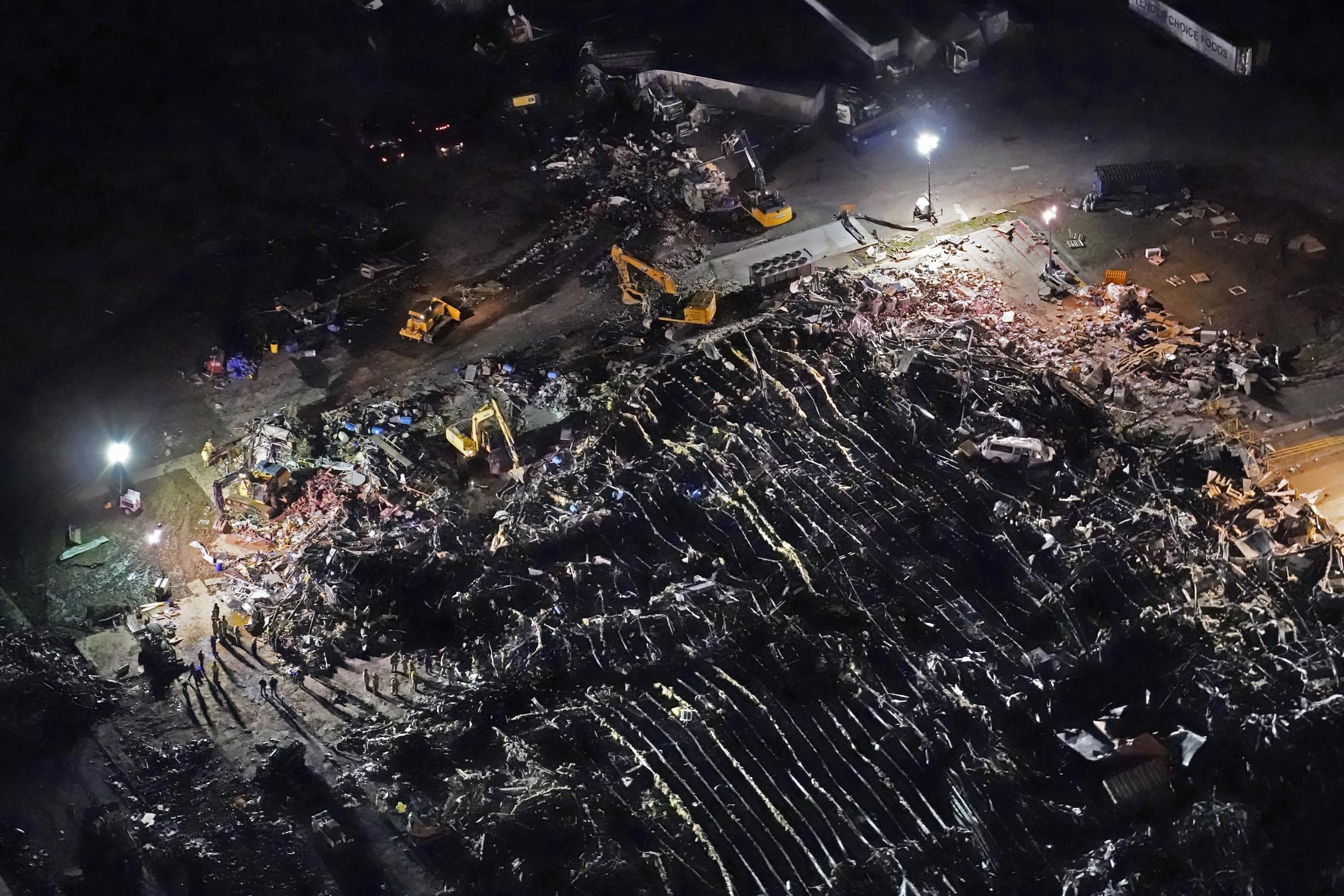 Kentucky hardest hit as storms leave dozens dead in 5 states | AP News