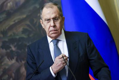 El ministro de exteriores ruso Serguei Lavrov en Moscú el 30 de noviembre de 2021. Foto suministrada por el Servicio de Prensa del Ministerio de Relaciones Exteriores de Rusia (Ministerio de Relaciones Exteriores de Rusia via AP)