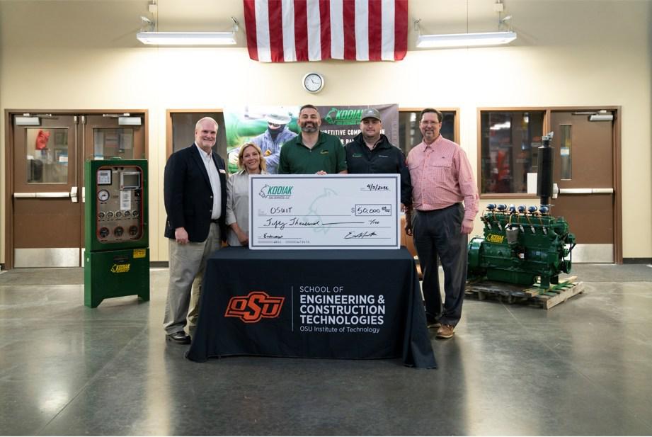 Kodiak Gas Services Establishes 50,000 Endowment for Oklahoma State