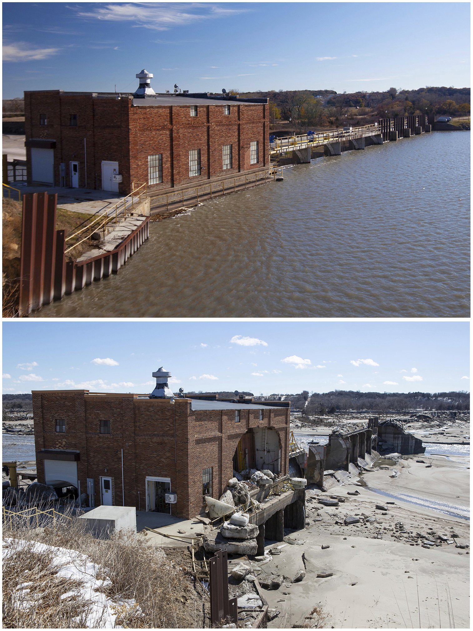 Nebraska dam had history of ice woes before fatal failure AP News