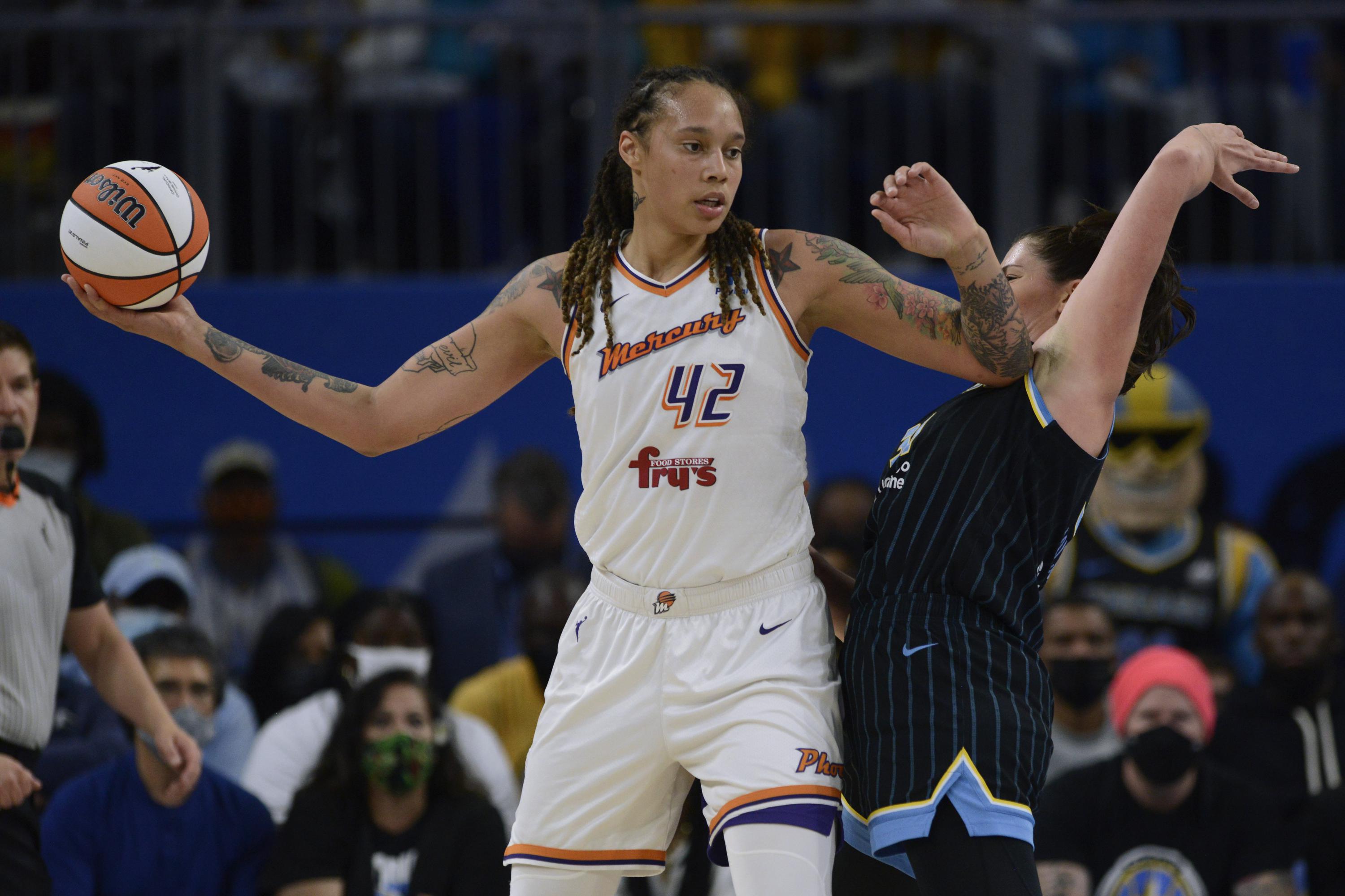 Griner's return to WNBA tips off ESPN coverage AP News