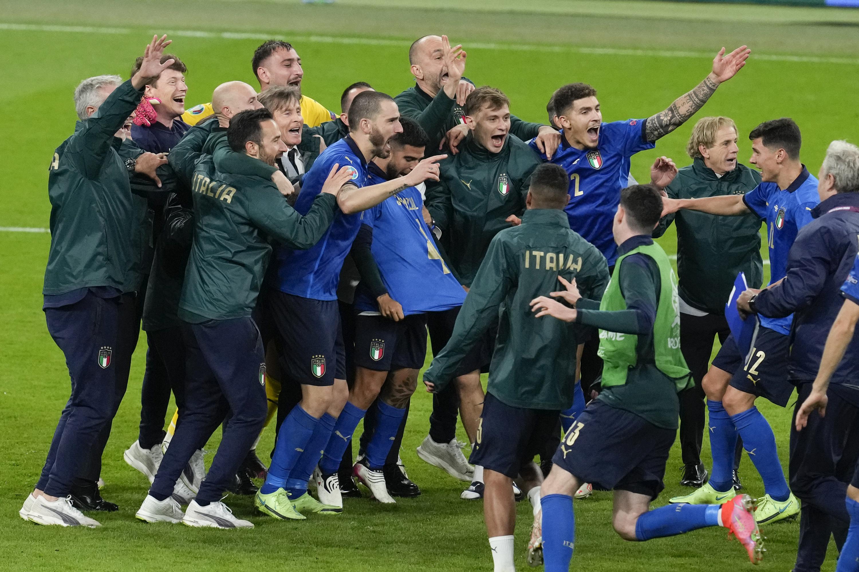 Chegar à final é a última etapa do nascimento do futebol italiano