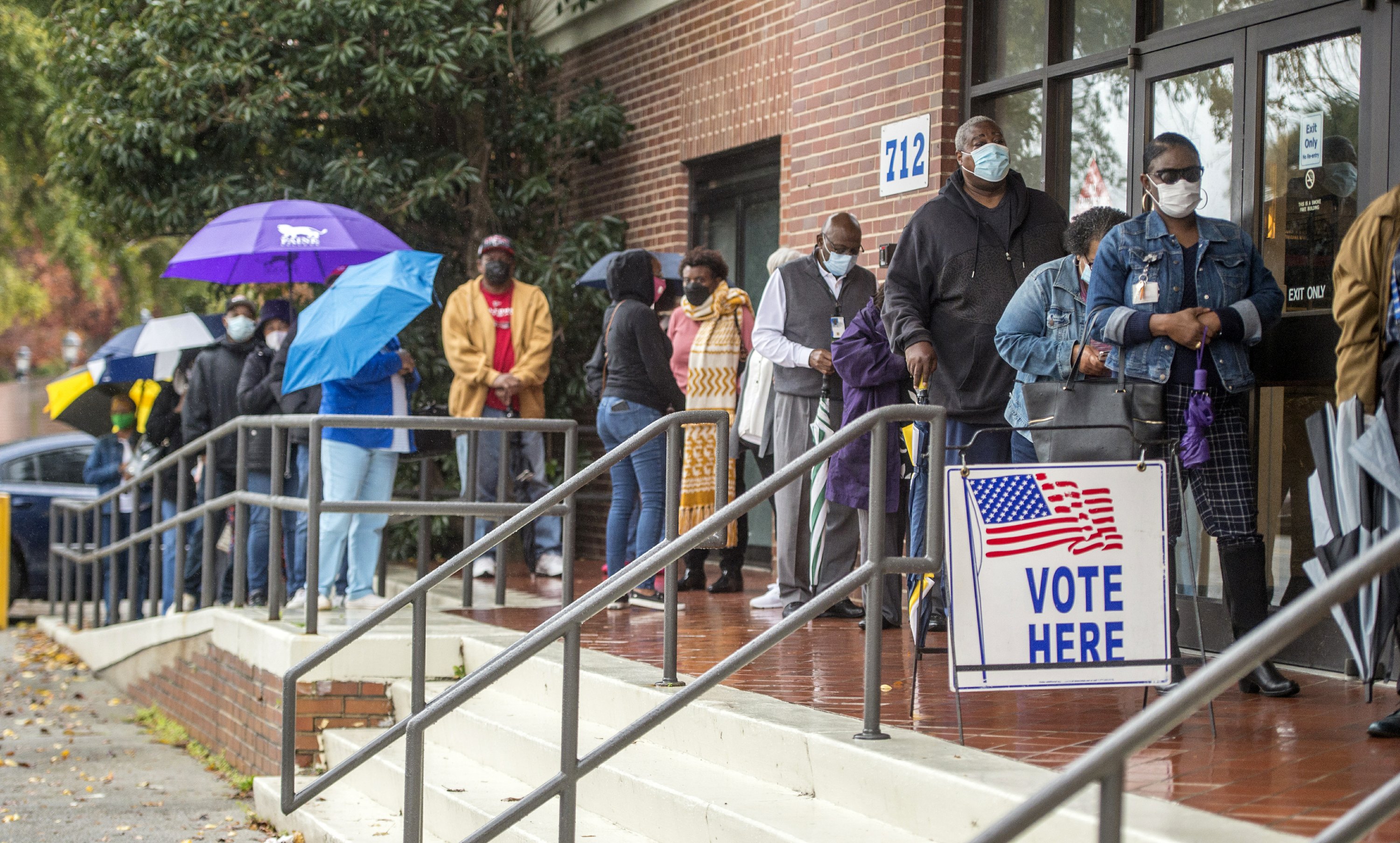 Early inperson voting begins in Senate runoffs