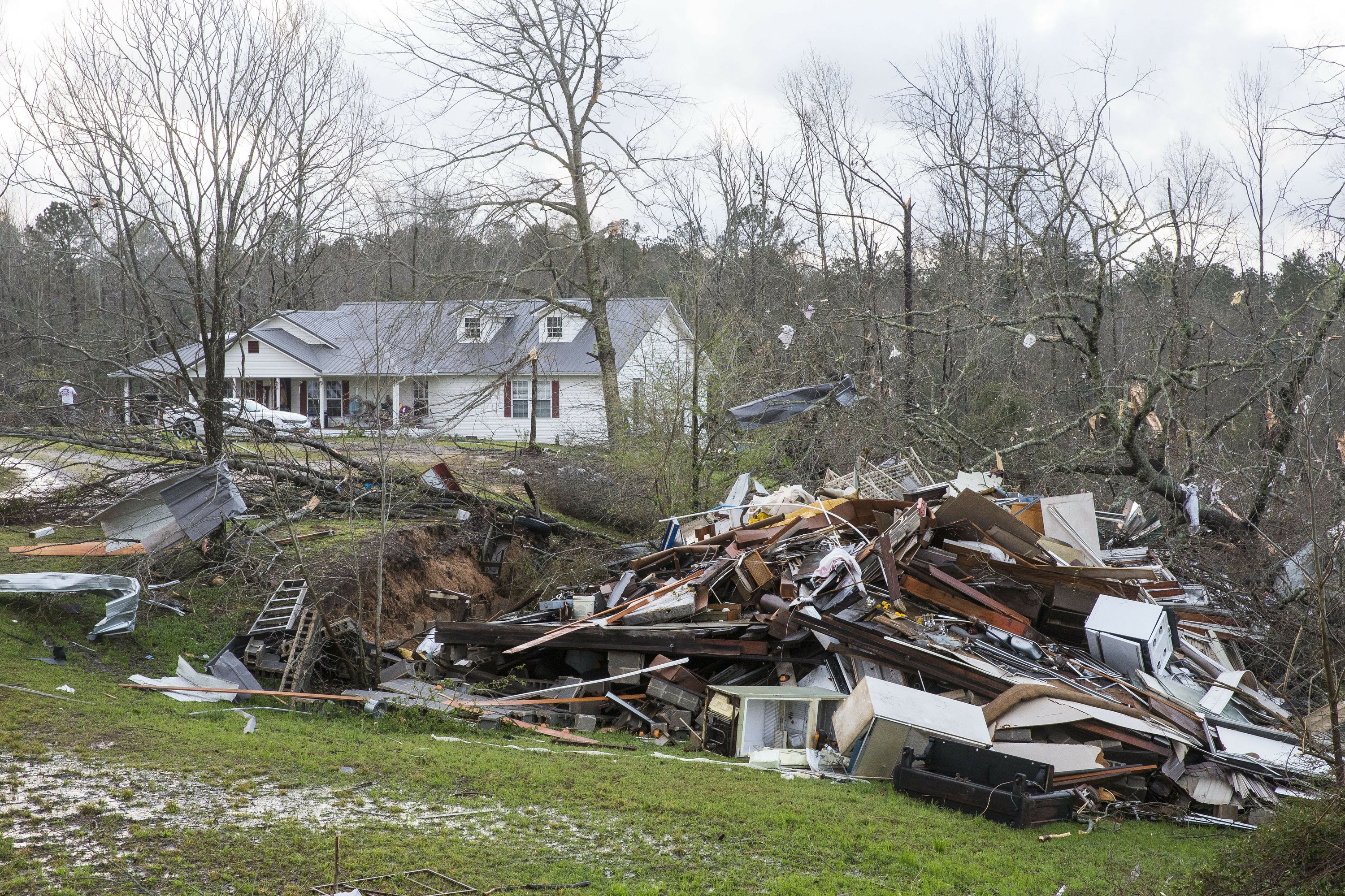 Storms send TV anchors to the set in North Carolina