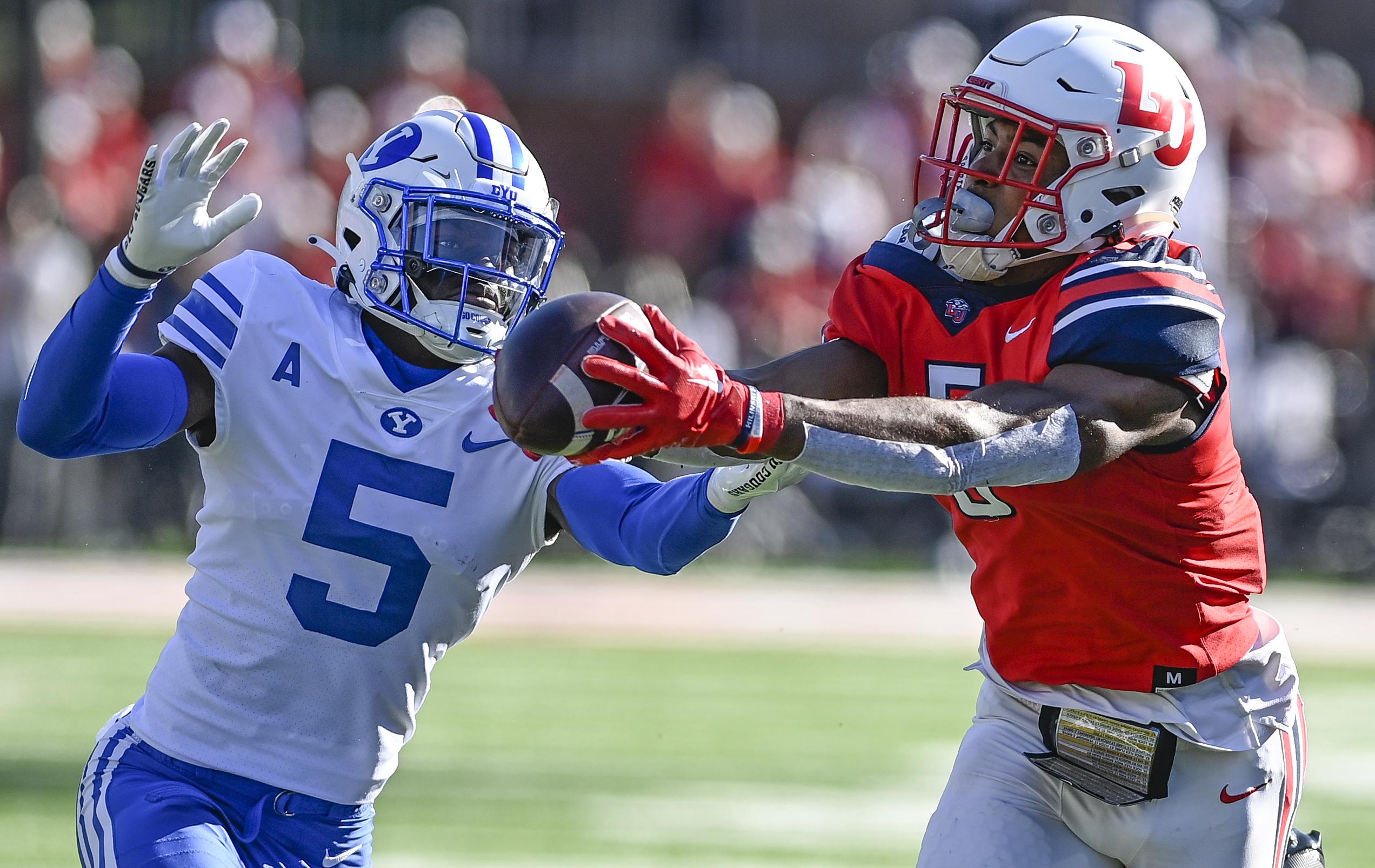 Liberty scores final 38 points in 4114 win over BYU AP News