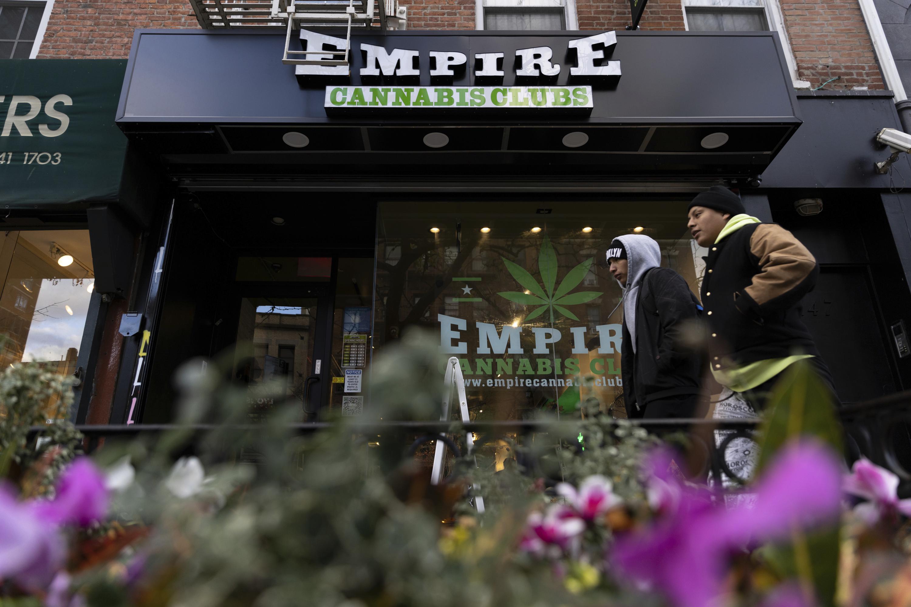 New York hasn't licensed any pot shops, yet they abound AP News
