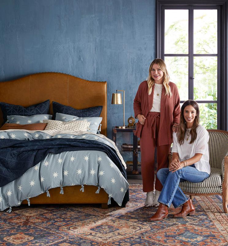 Pottery Barn Introduces Mix And Match Textiles Collection With Fashion Designers Emily Current And Meritt Elliott