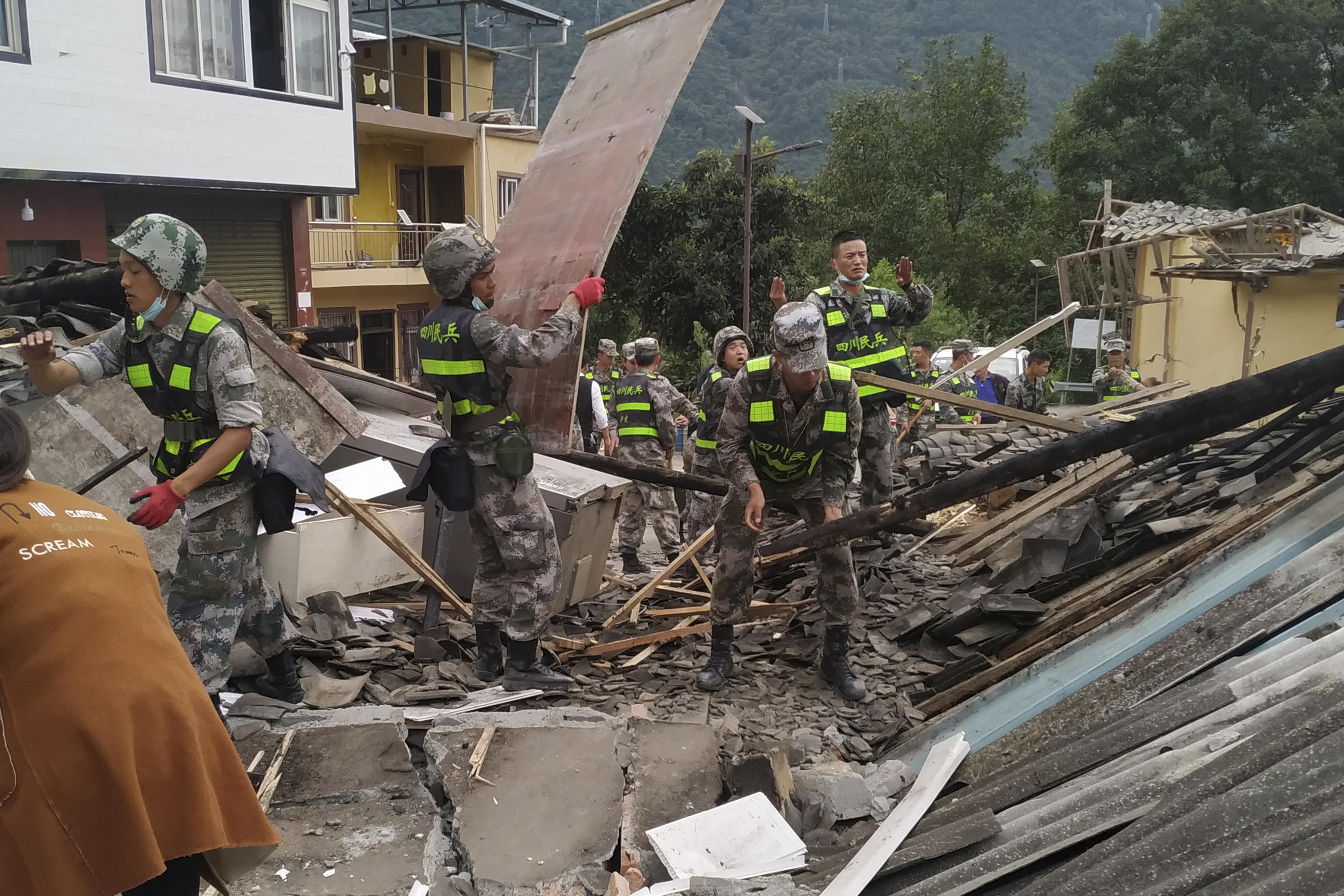 China earthquake death toll rises to 74 as lockdown anger grows