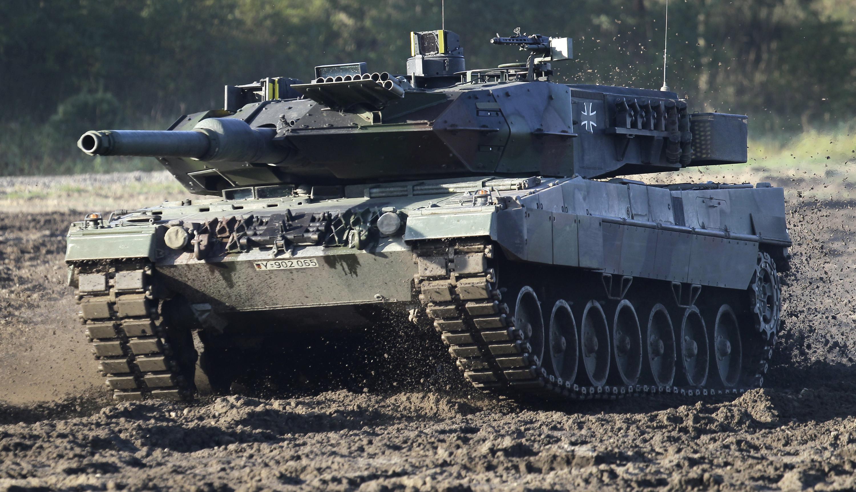 Ukraine's Leopard 1 Tanks Roll Toward The Front—Without Extra Armor