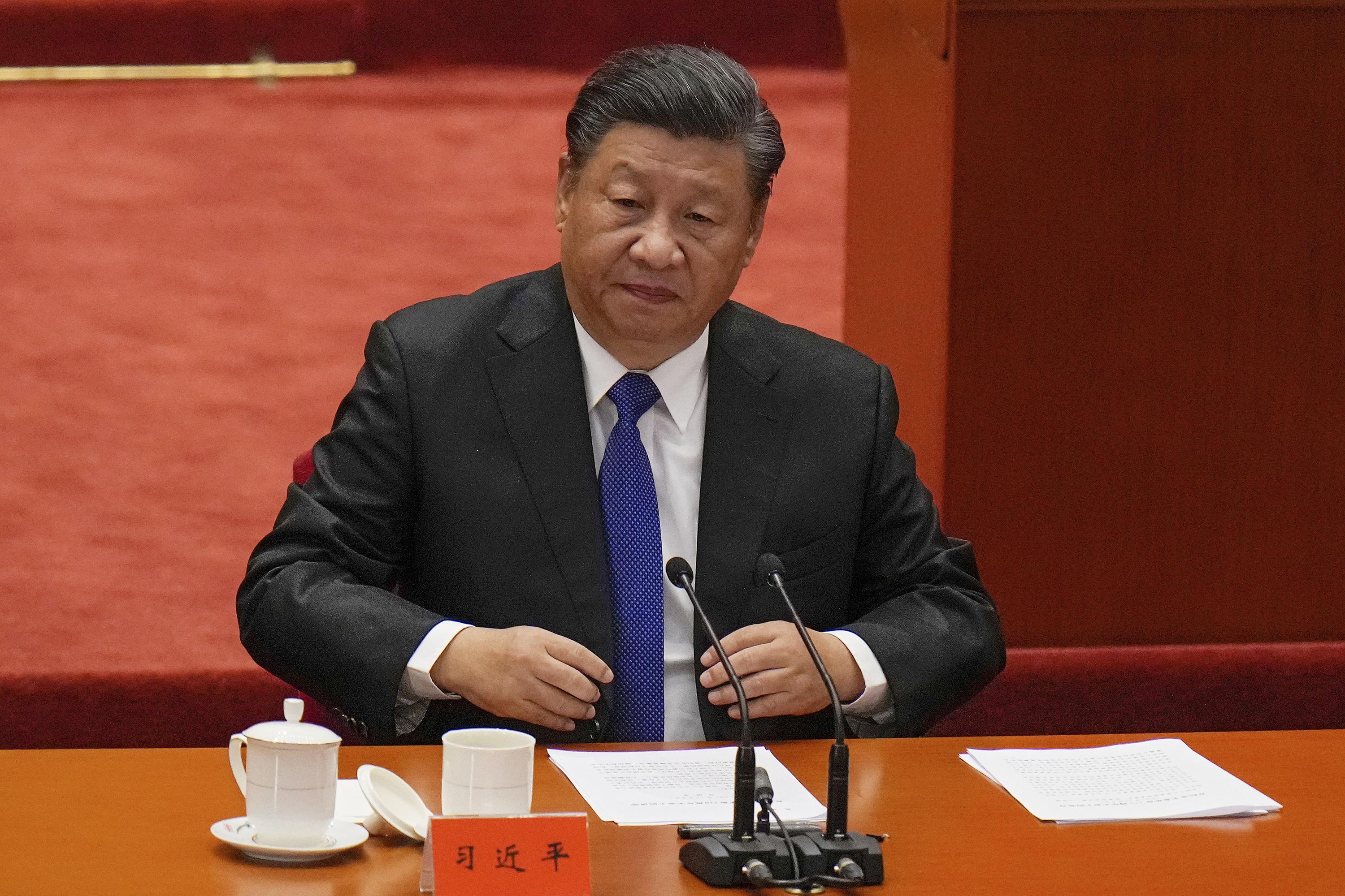 China's Xi calls for 'peaceful' reunification with Taiwan | AP News