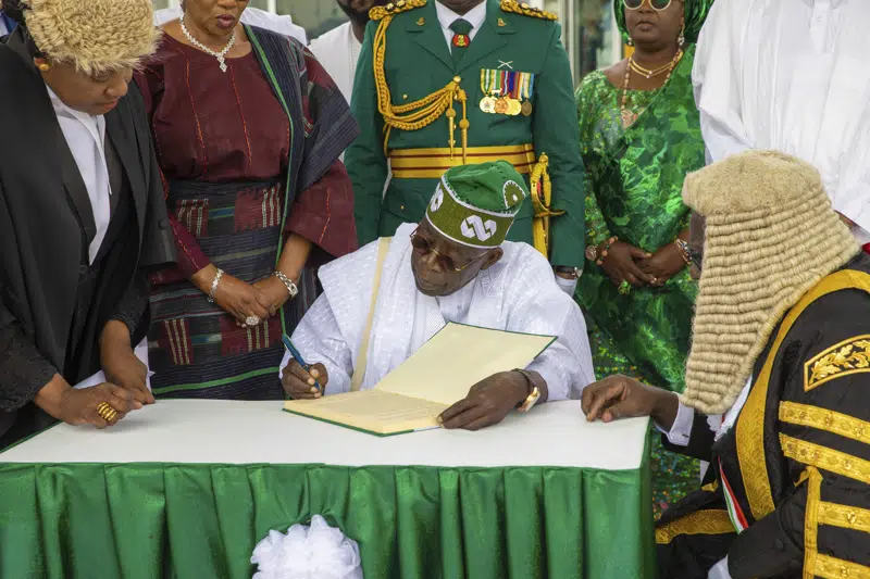 Bola Tinubu Sworn in as Nigeria’s President Amid Hopes, Skepticism
