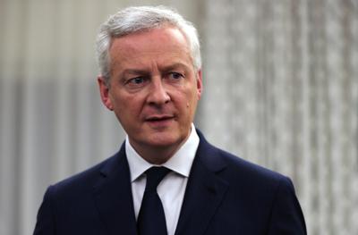 El ministro de finanzas de Francia, Bruno Le Maire, en Abu Dabi, el 21 de noviembre del 2021. (Foto AP/Kamran Jebreili)