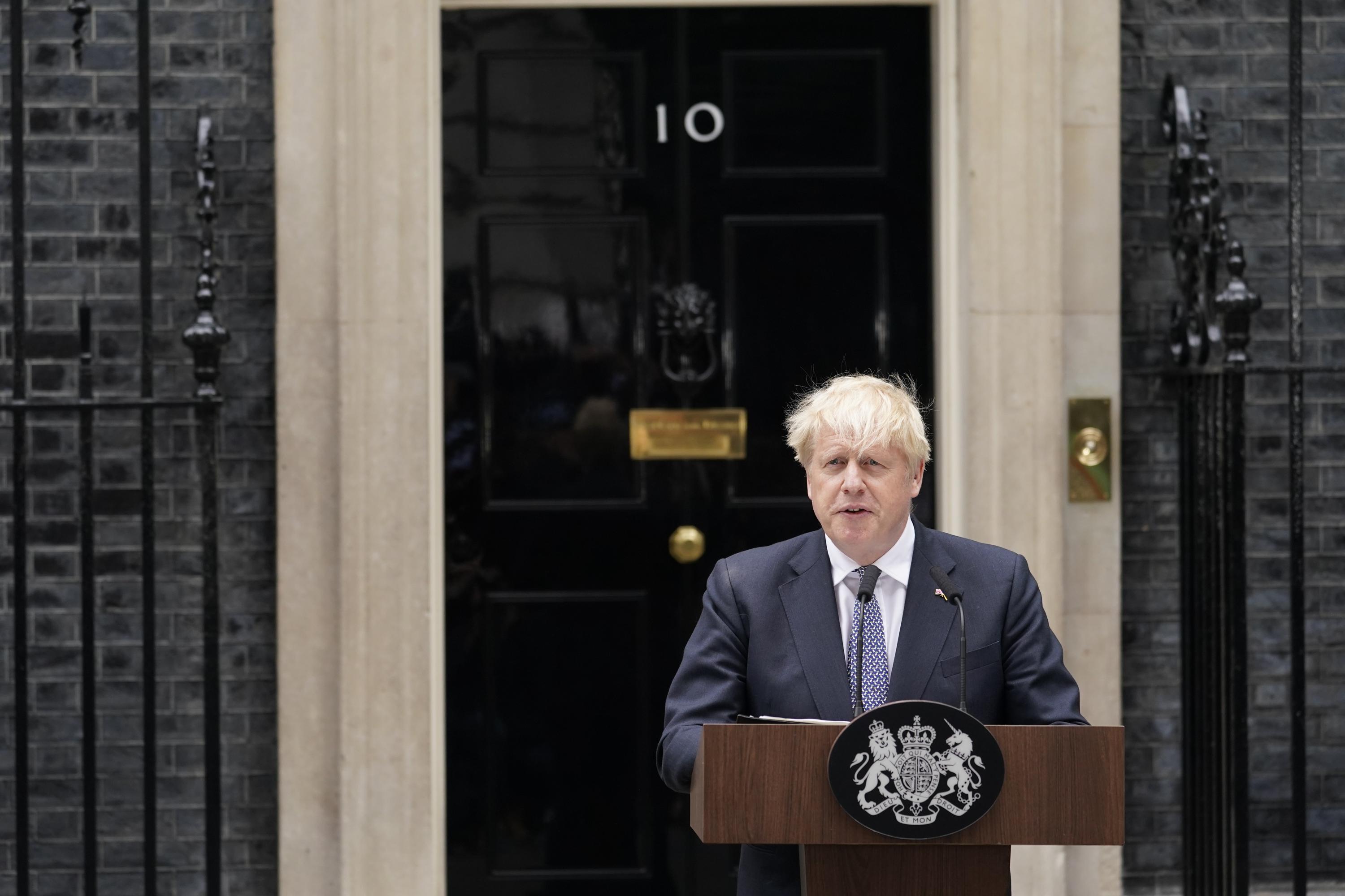 boris johnson resignation speech