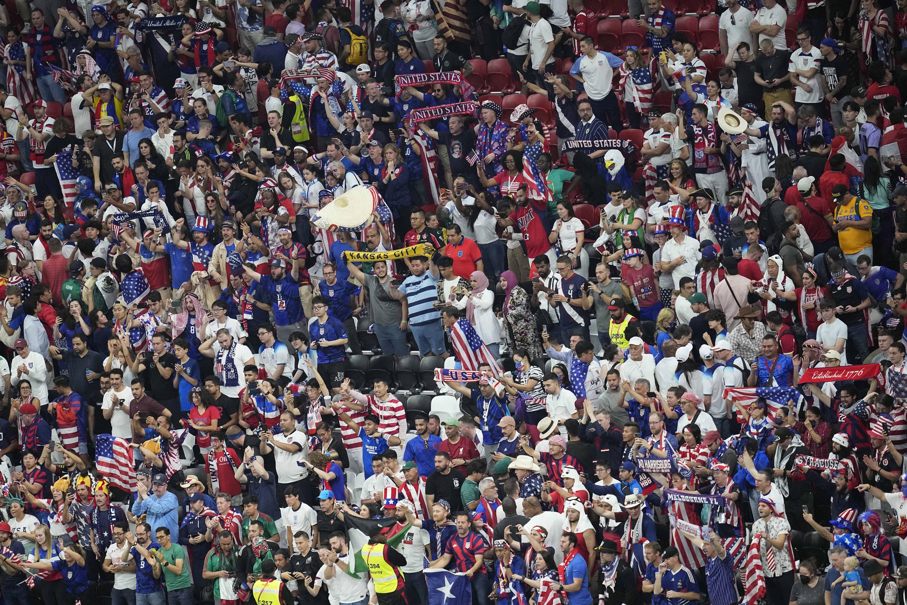 A partida da Copa do Mundo EUA-Inglaterra foi vista por 19,98 milhões na televisão dos EUA