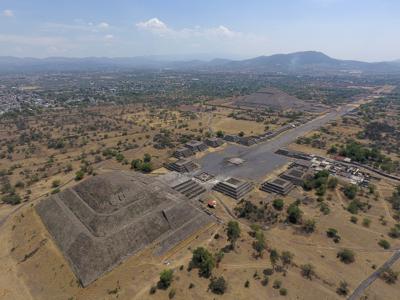 Imagen de Teotihuacán tomada el 19 de marzo del 2020 en México. (AP Photo/Rebecca Blackwell, File)