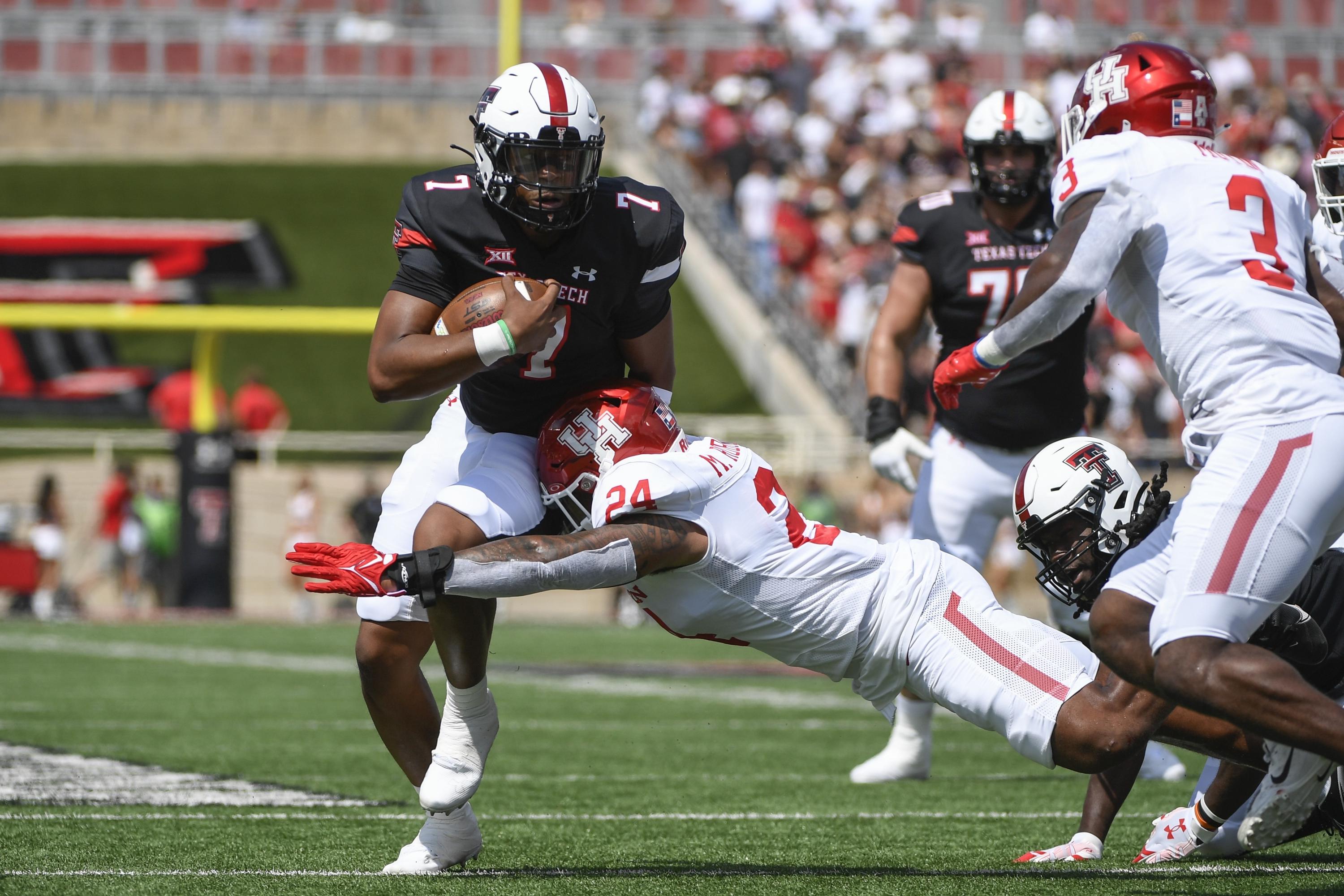 Smith TD in 2nd OT gets Texas Tech past No. 25 Houston 3330 AP News