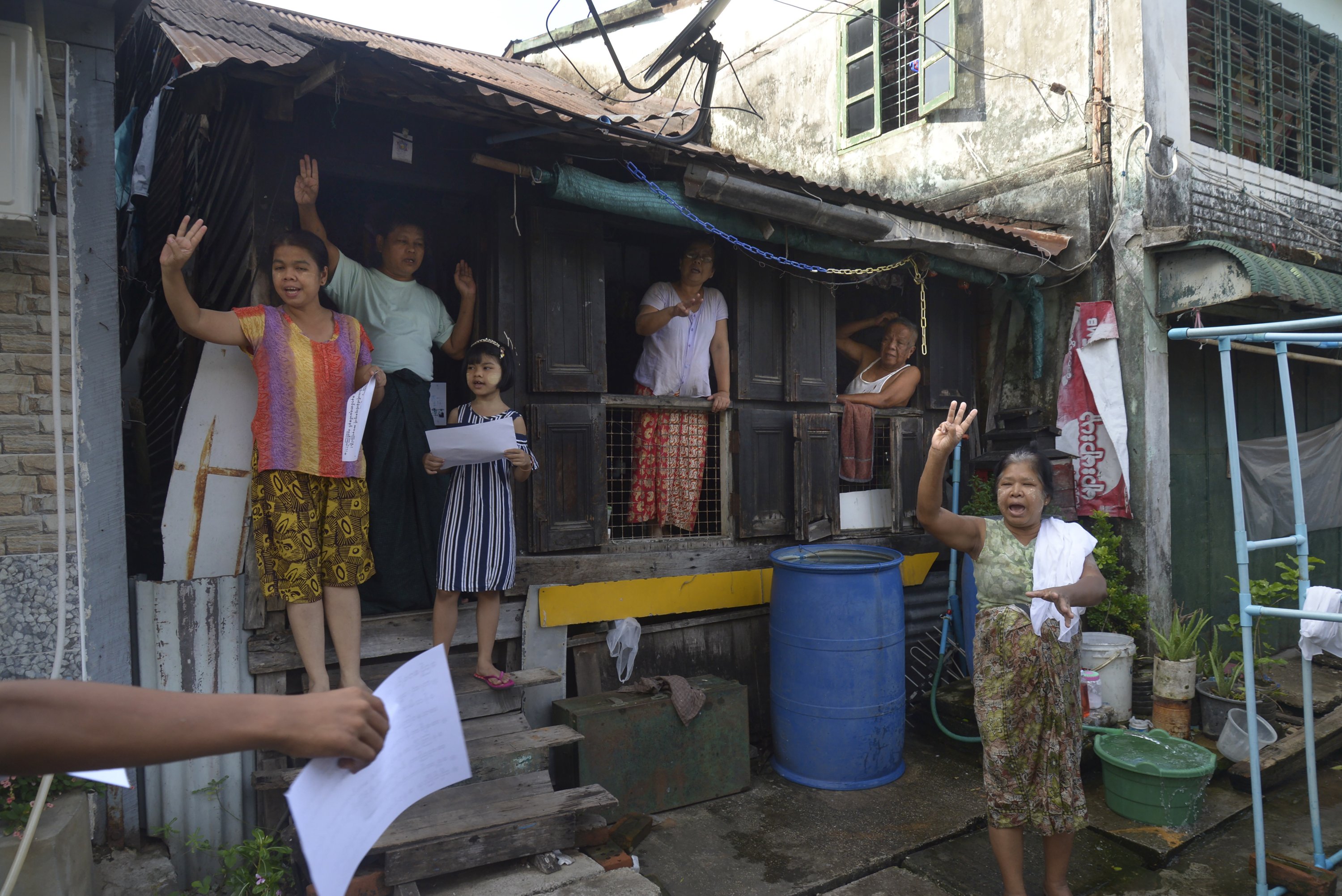 Myanmar Security Forces Attack Town That Resisted With Arms