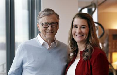 Bill Gates y Melinda French Gates el 1 de febrero del 2019 en Kirkland, Washington. (Foto AP/Elaine Thompson, File)