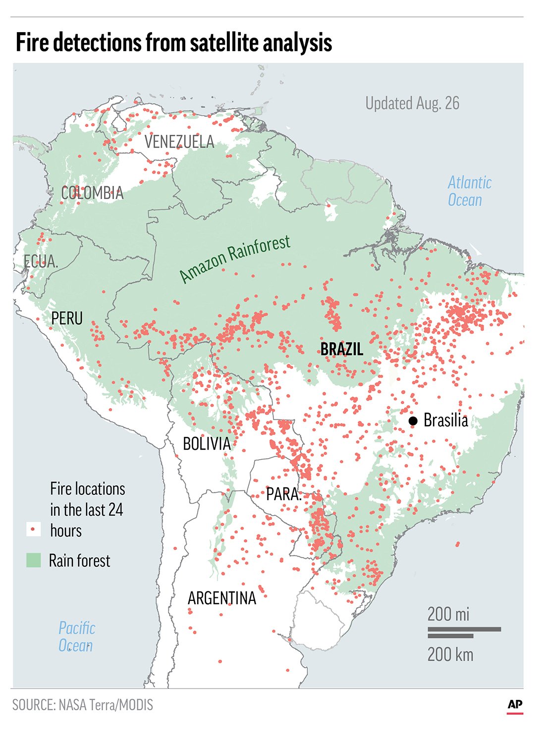 Brazil is building carbon dioxide 'rings' in the  rainforest