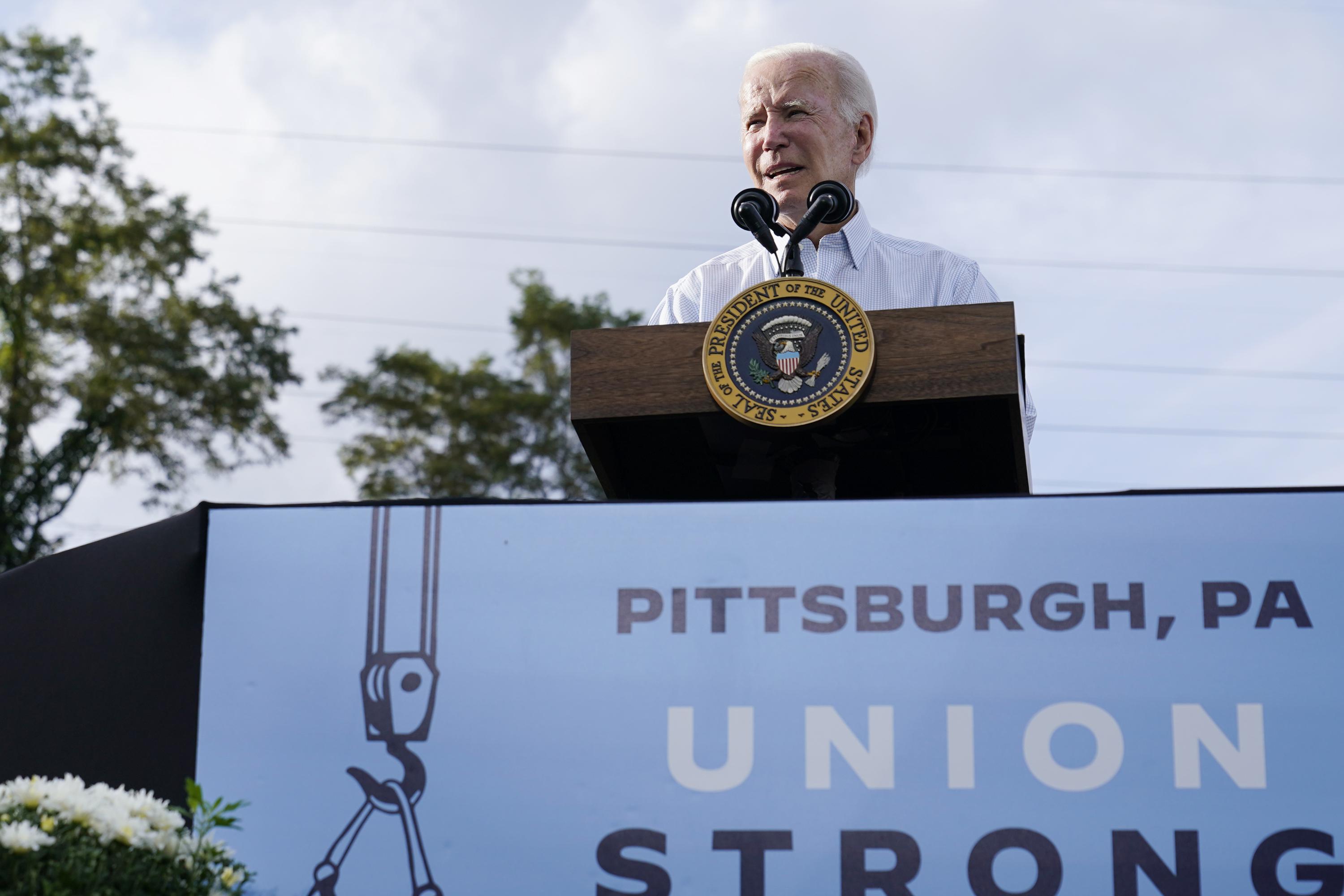 Biden blasts ‘extreme’ GOP in Labor Day swing-state trips – The Associated Press