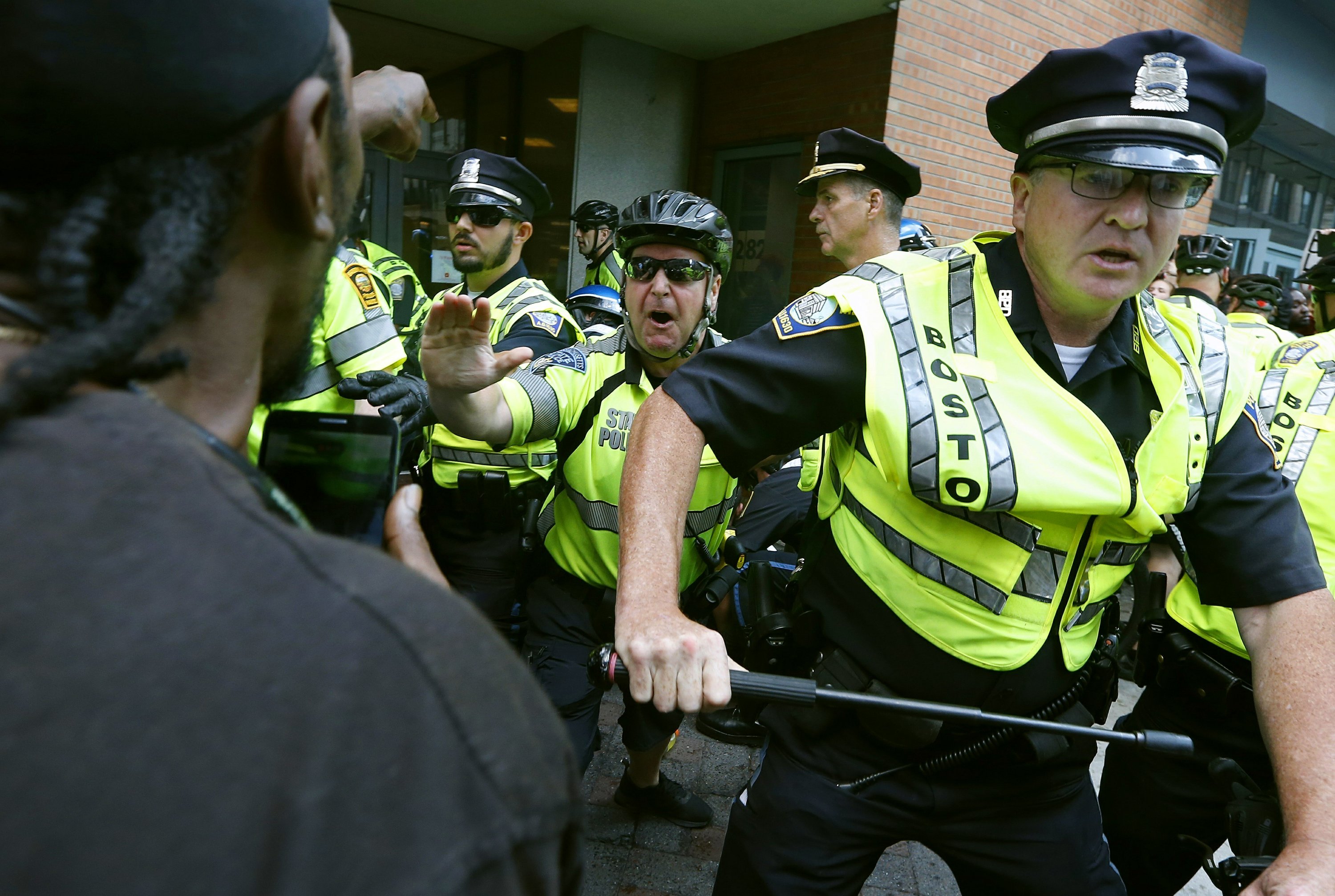 We Turn A Blind Eye Boston S Police Remain Largely White Ap News