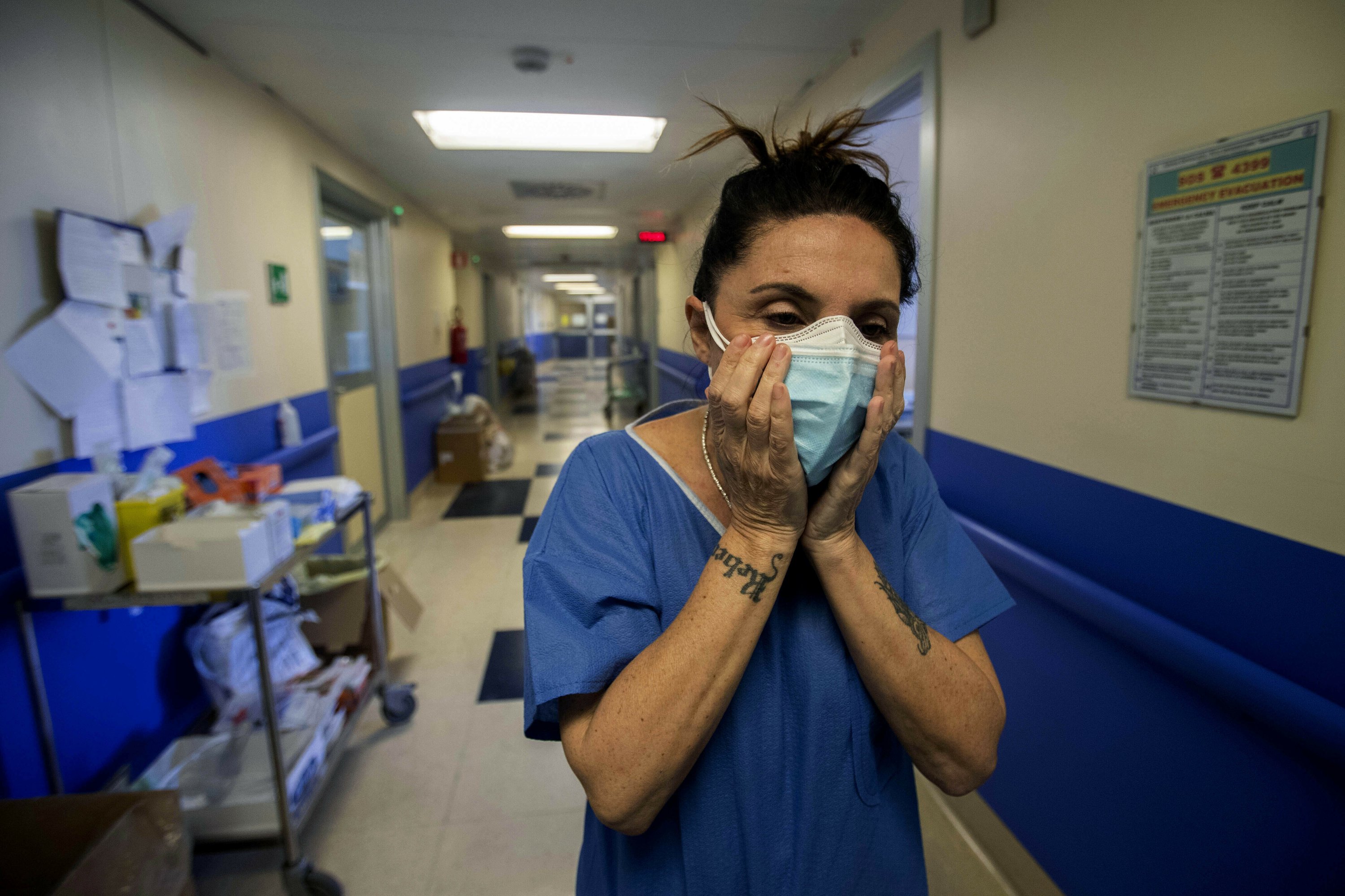 AP Exclusive AP PHOTOS: For Milan nurse, virus patients enter the soul By LUCA BRUNO and - The Associated Press thumbnail