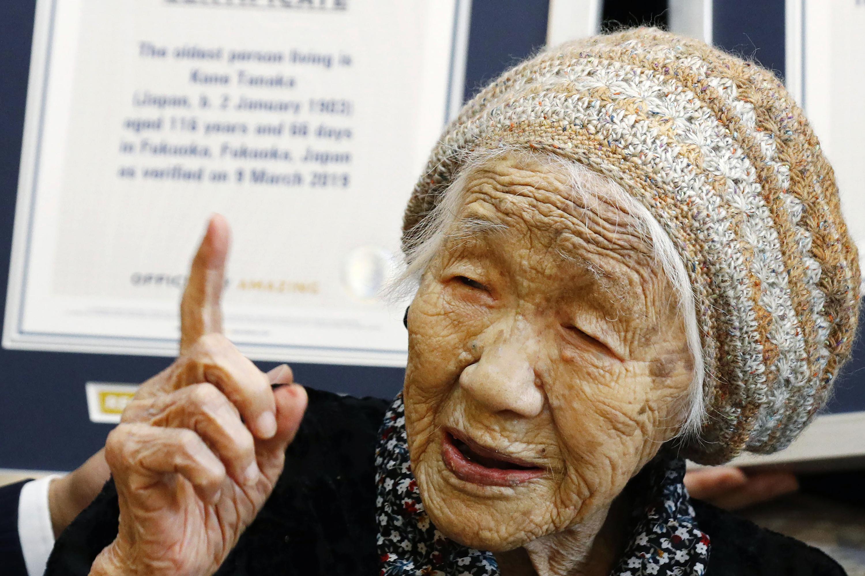 Japan's oldest person passes away at the age of 116