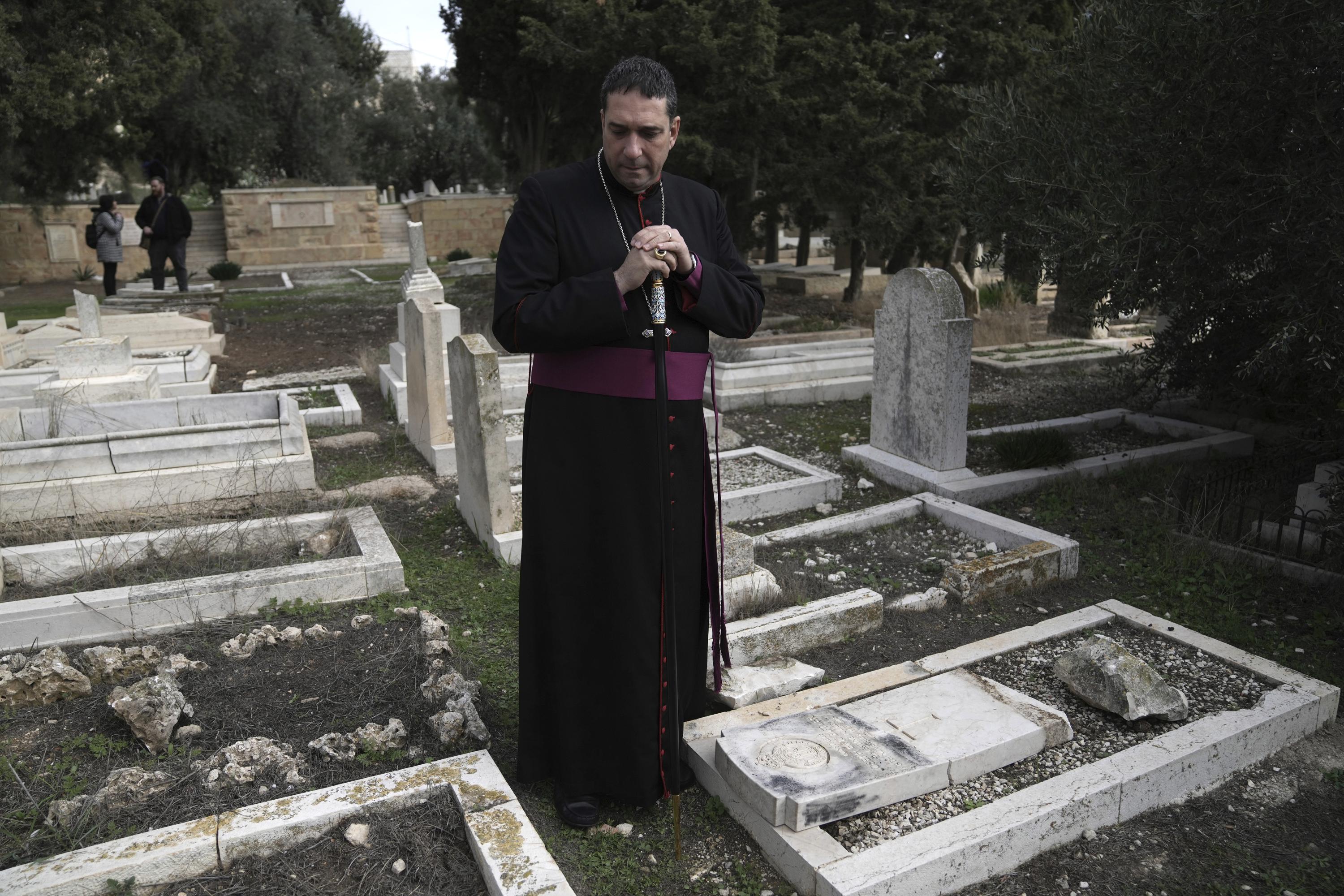 Attack on Jerusalem graves unnerves Christians