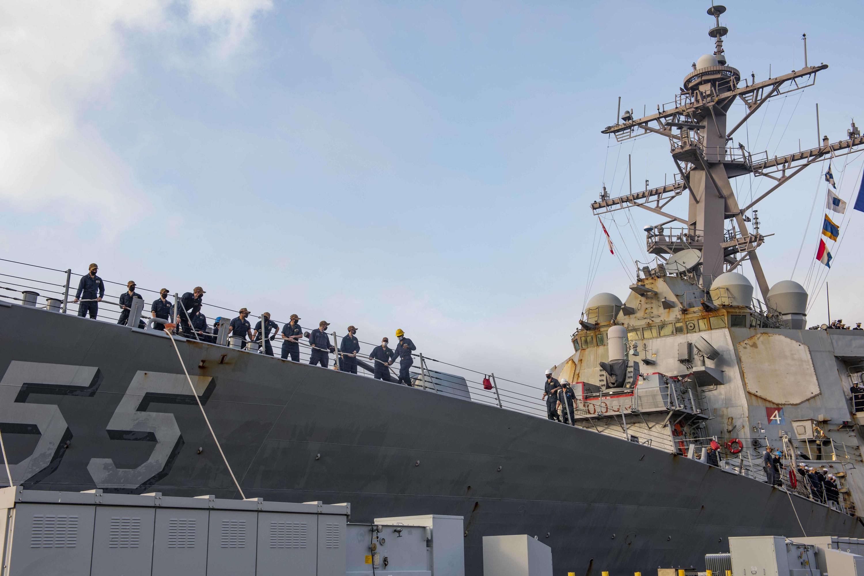 Naval Surface Force, U.S. Pacific Fleet > Ships > By Class > U.S. Navy  Destroyer (Ship Class - DDG)