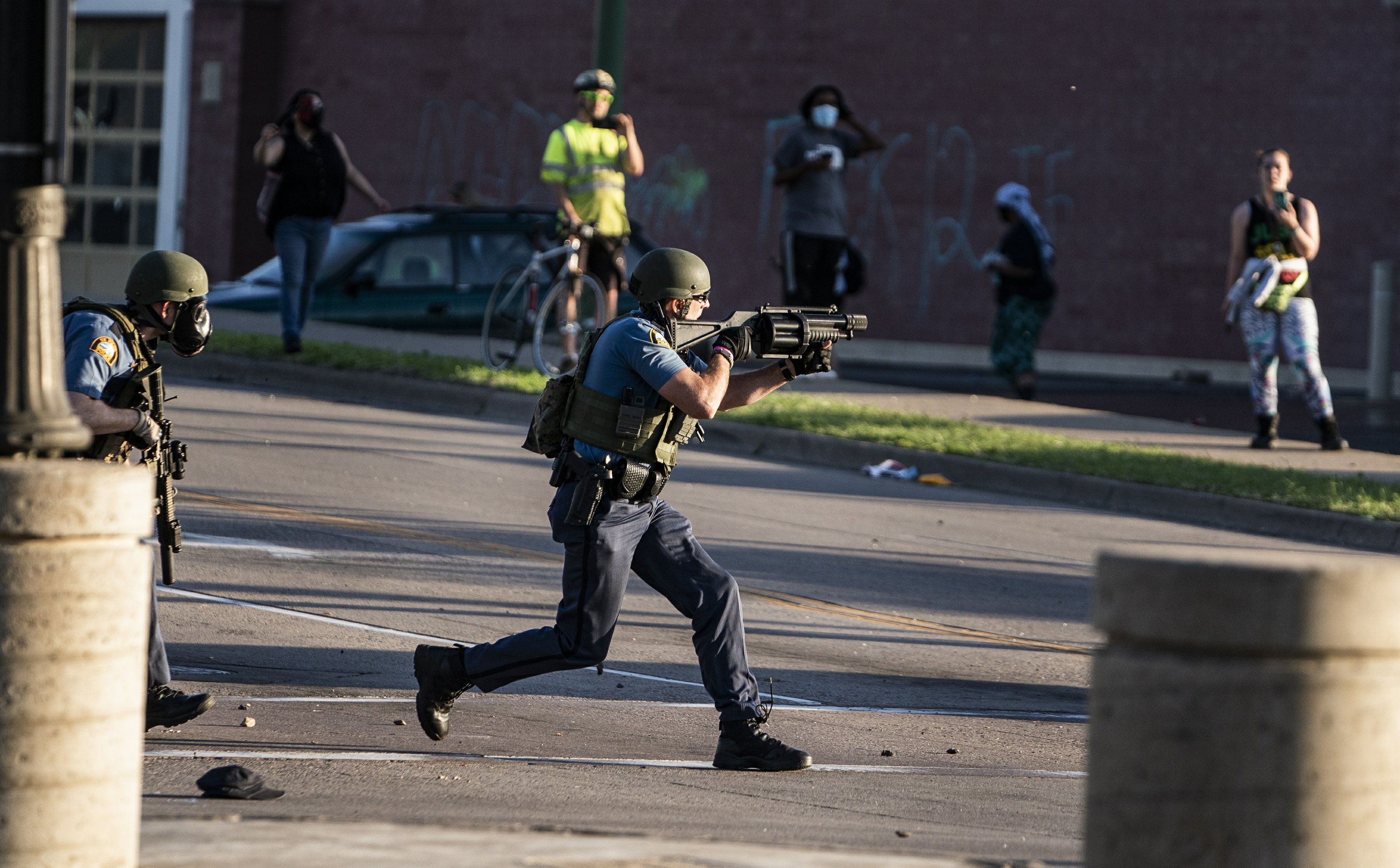 Minneapolis protest misinformation stokes racial tensions AP News