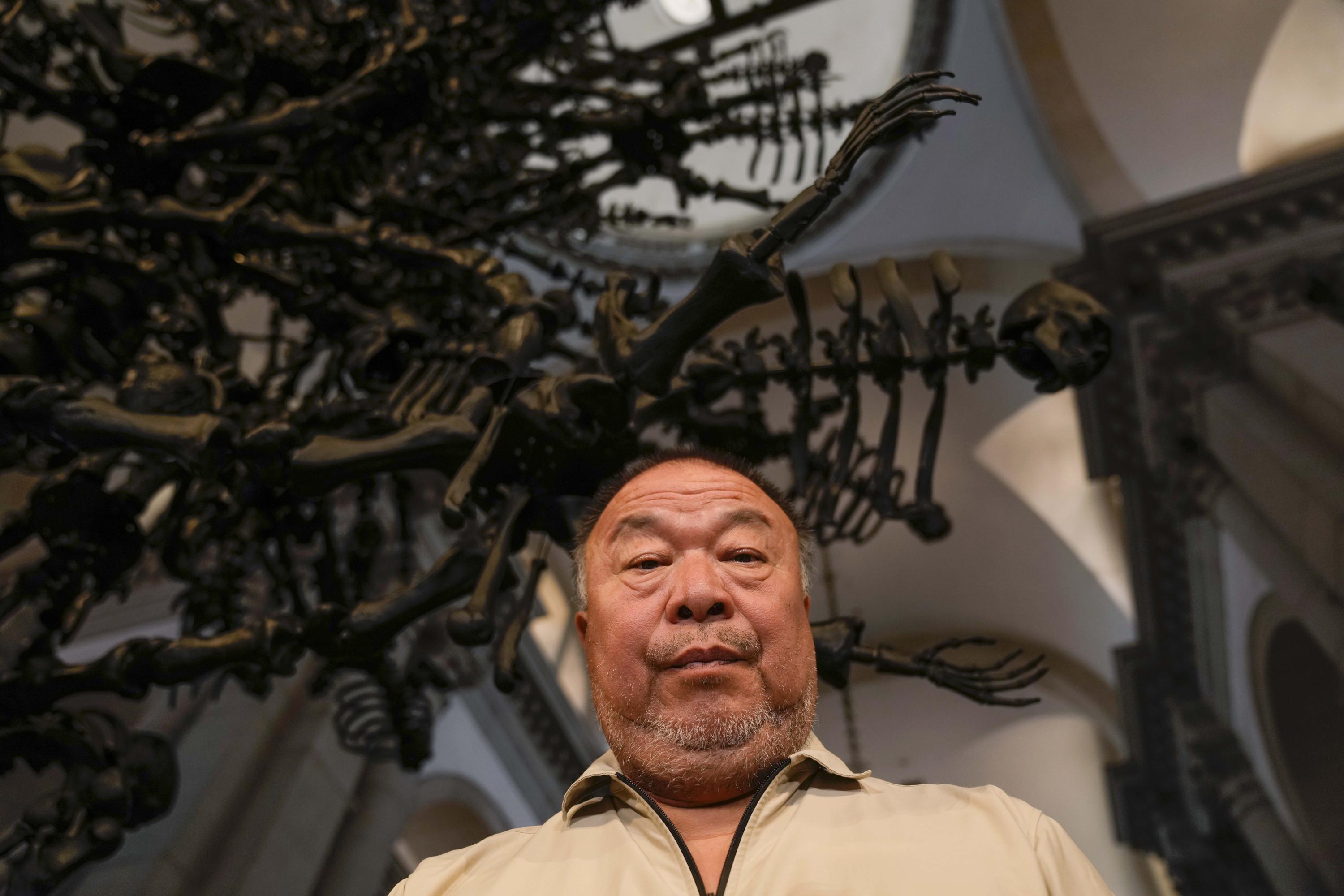 Der Künstler Ai Weiwei warnt vor Scham in „unruhigen“ Zeiten